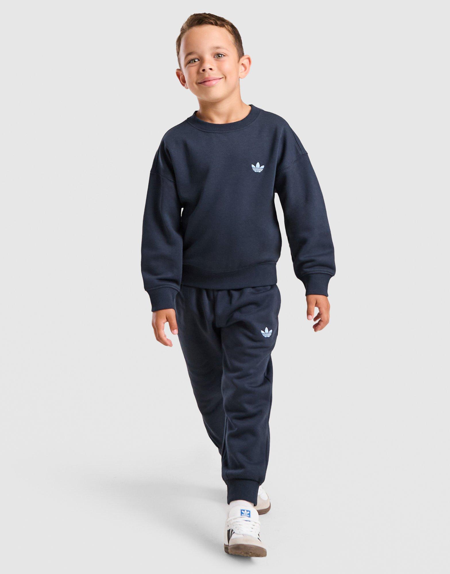 adidas Originals Trefoil Essential Crew Trainingsanzug Kleinkinder