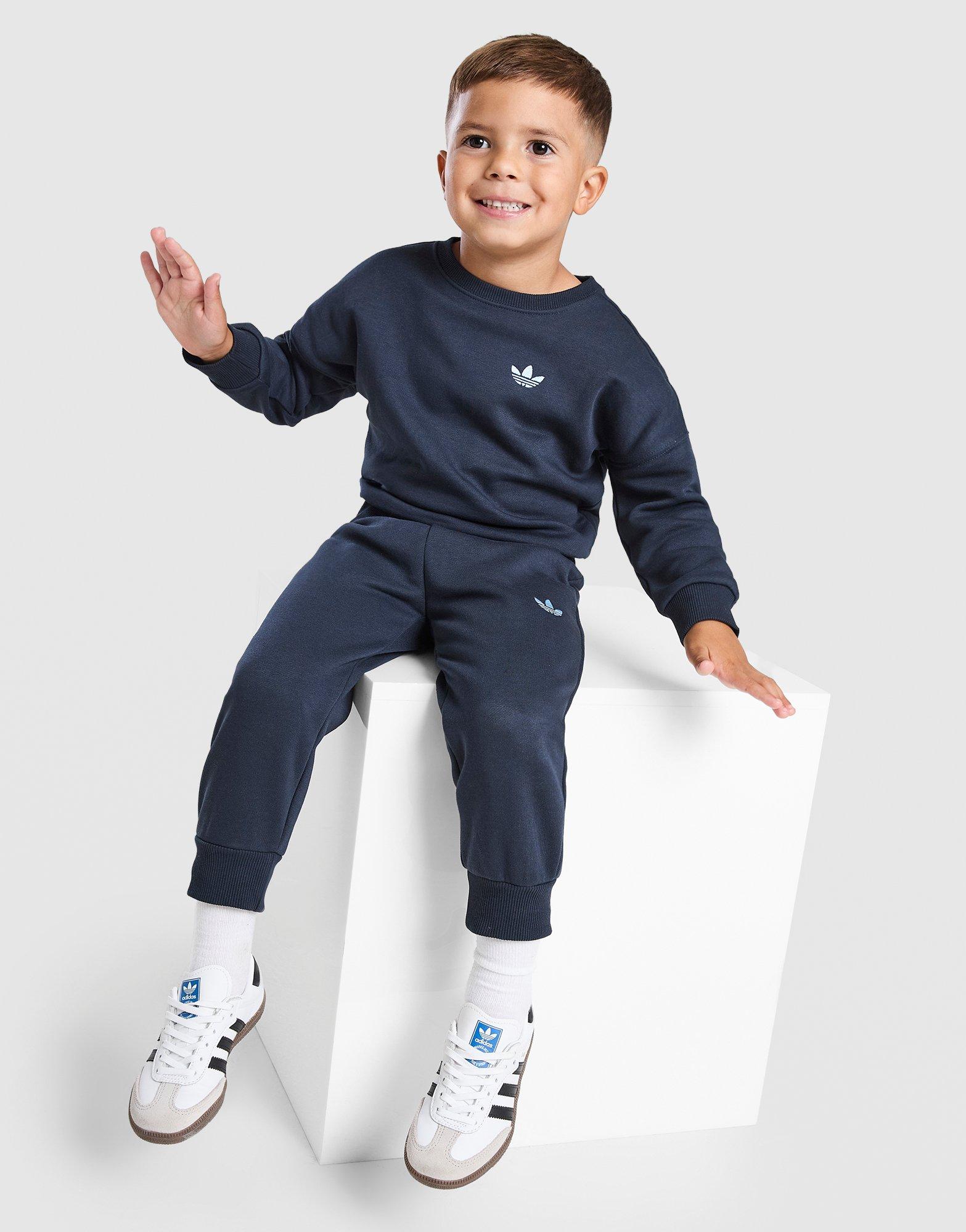adidas Originals Trefoil Essential Crew Tracksuit Infant