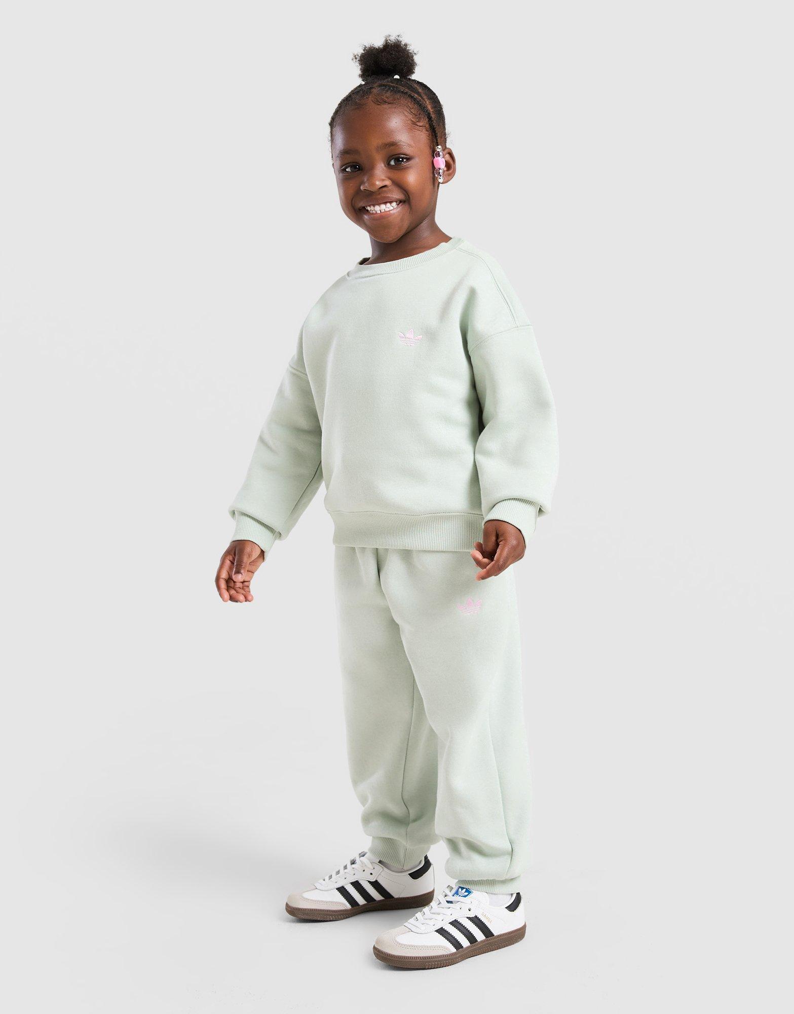 adidas Originals Girls' Trefoil Essential Tracksuit Children