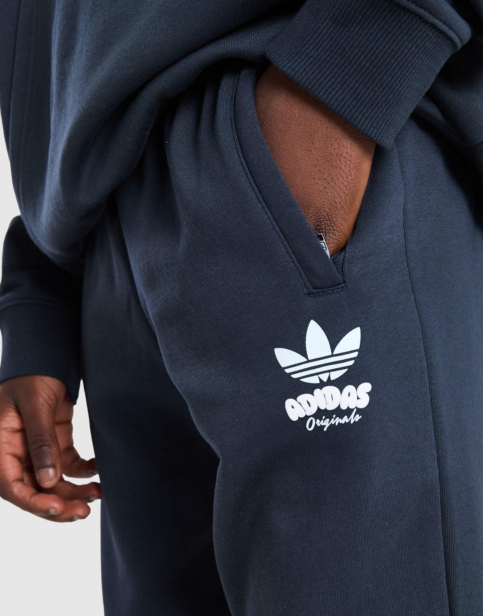 adidas Originals Bubble Open Hem Joggers Junior