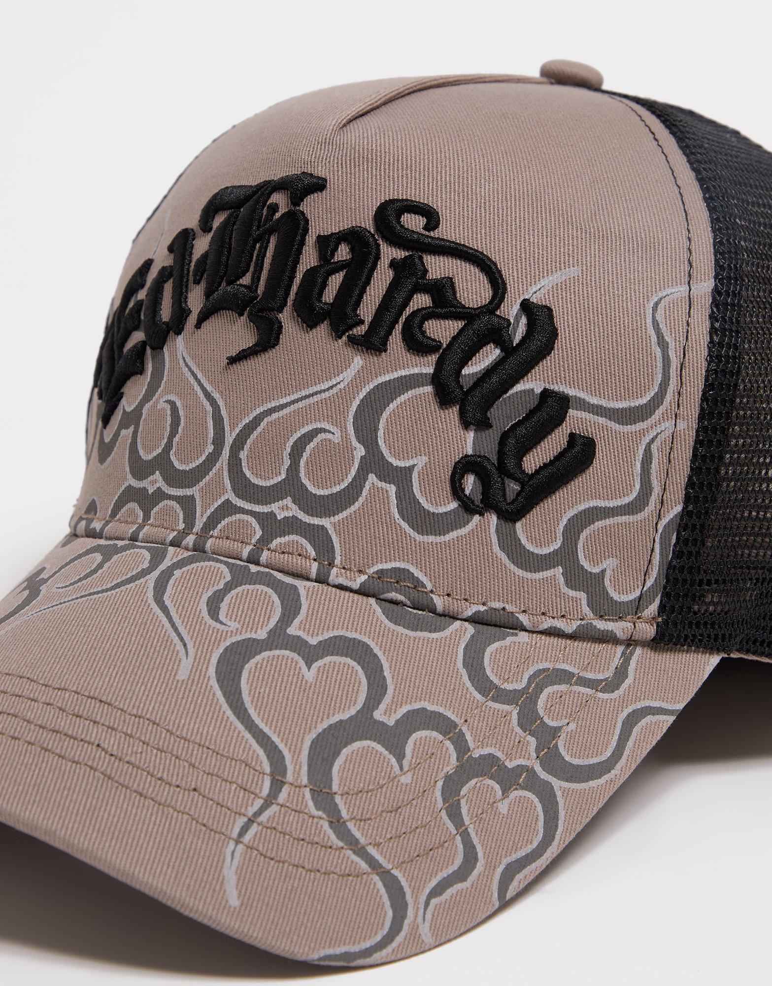 Ed Hardy Flames Trucker Cap