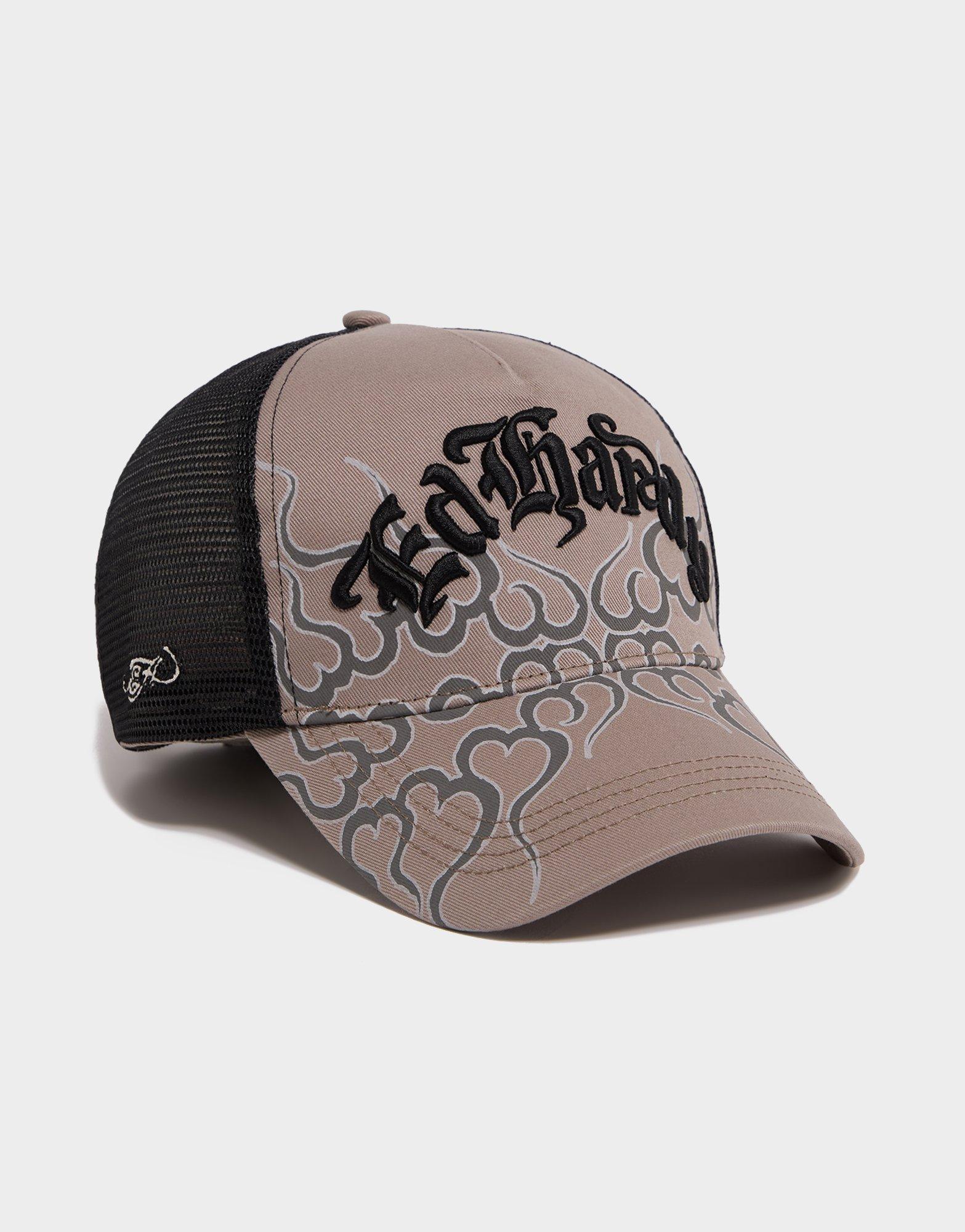 Ed Hardy Flames Trucker Cap