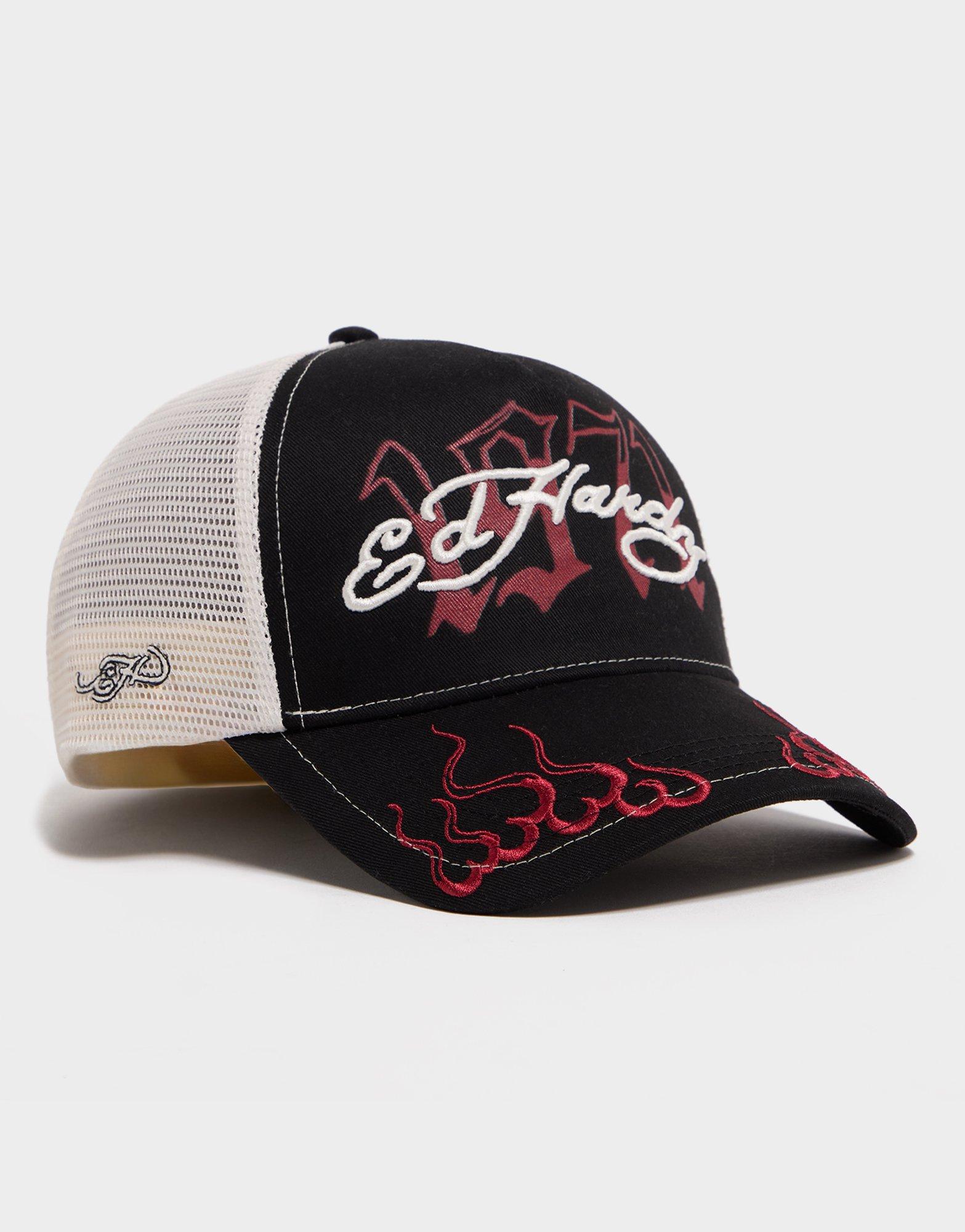 Ed Hardy 1971 Logo Trucker Cap