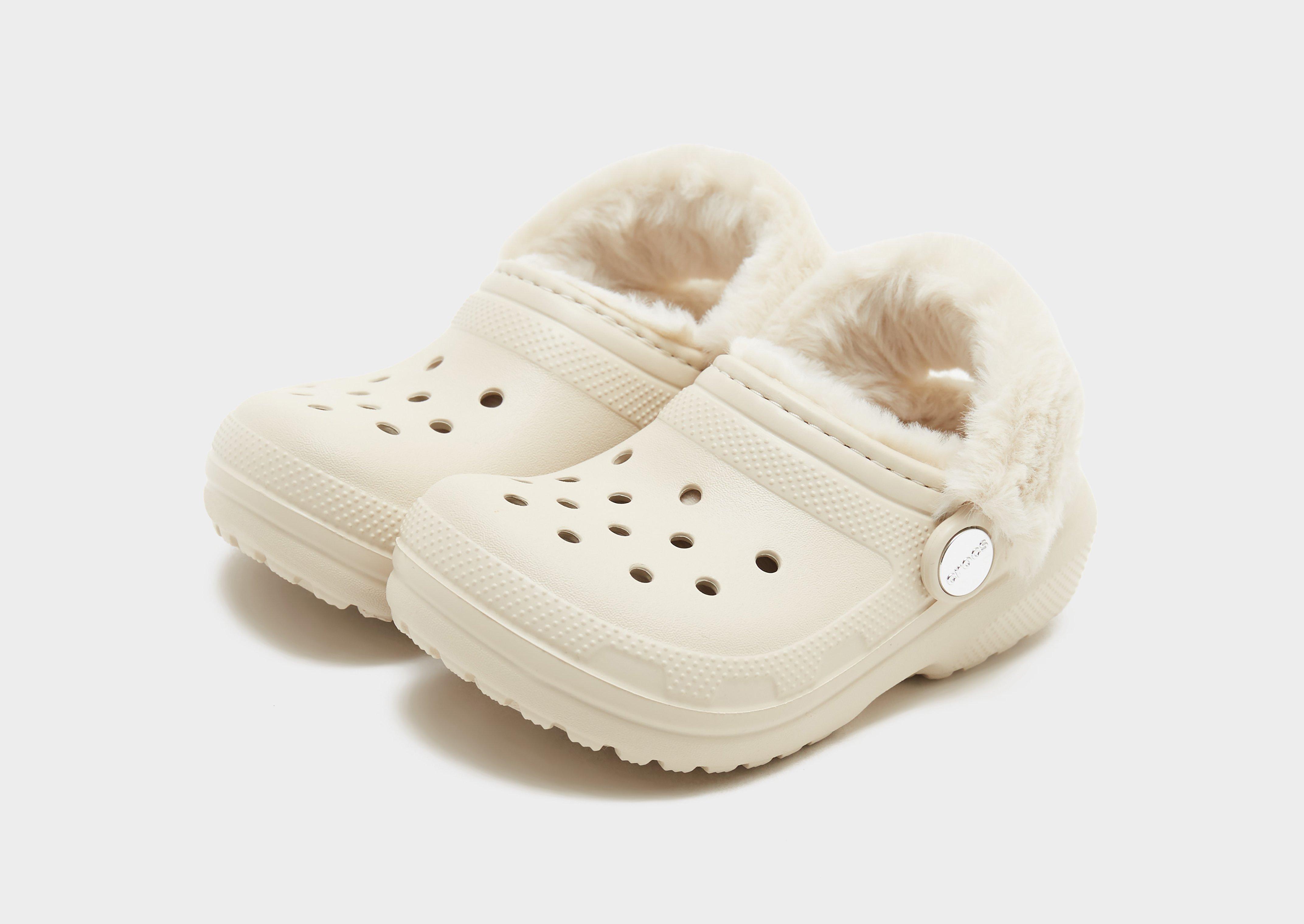 Crocs Classic Fuzz Lined Clog Infant