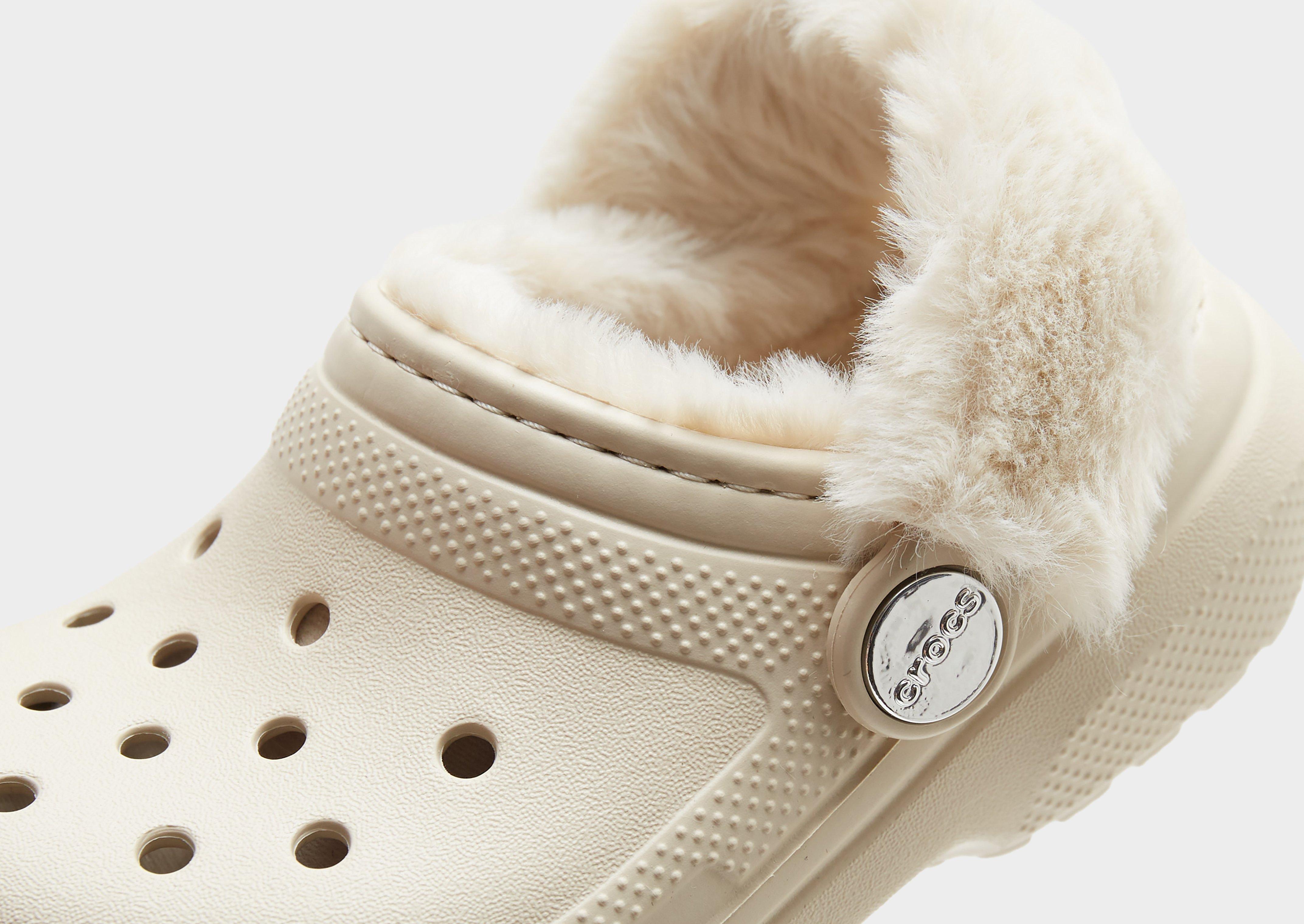 Crocs Classic Fuzz Lined Clog Infant