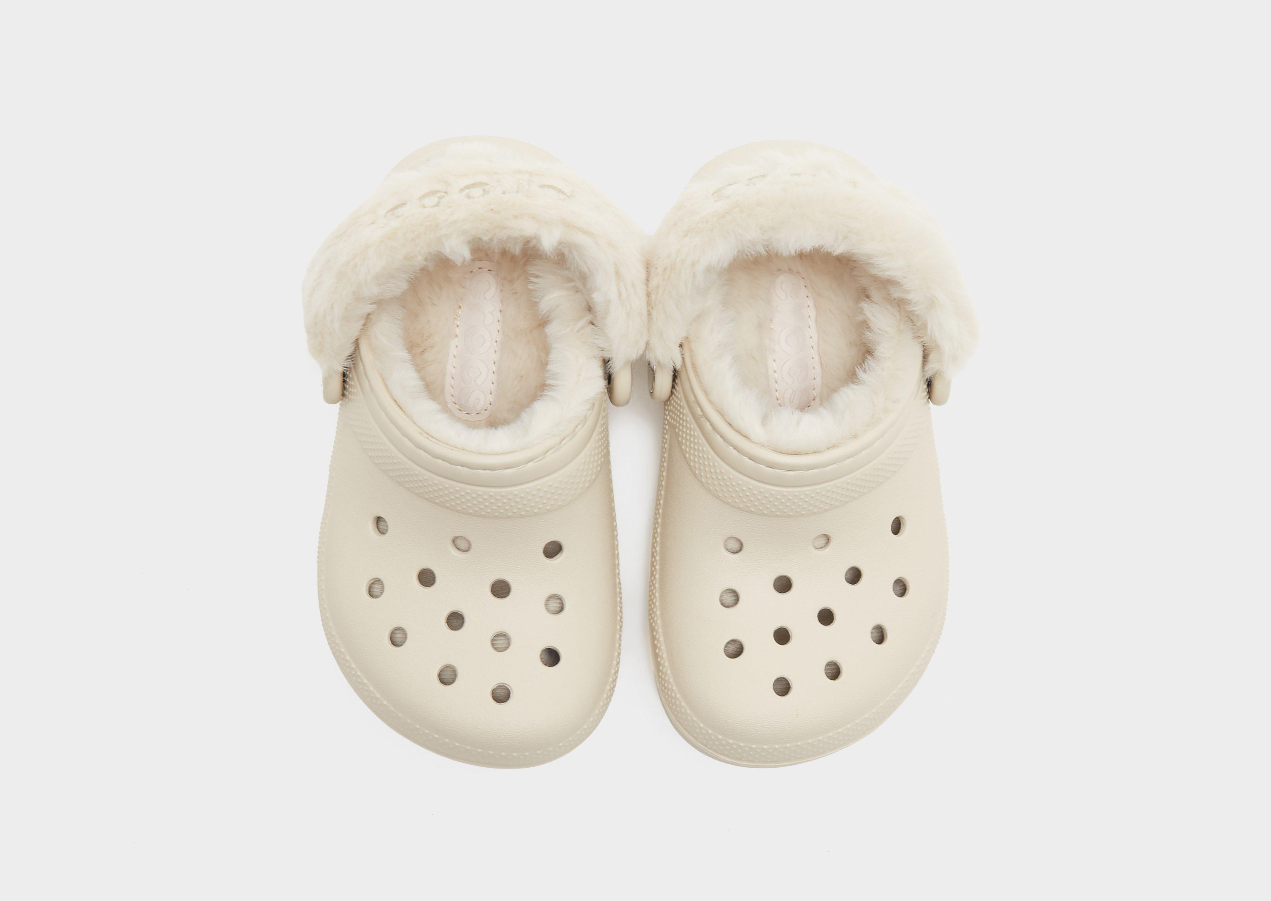 Crocs Classic Fuzz Lined Clog Infant