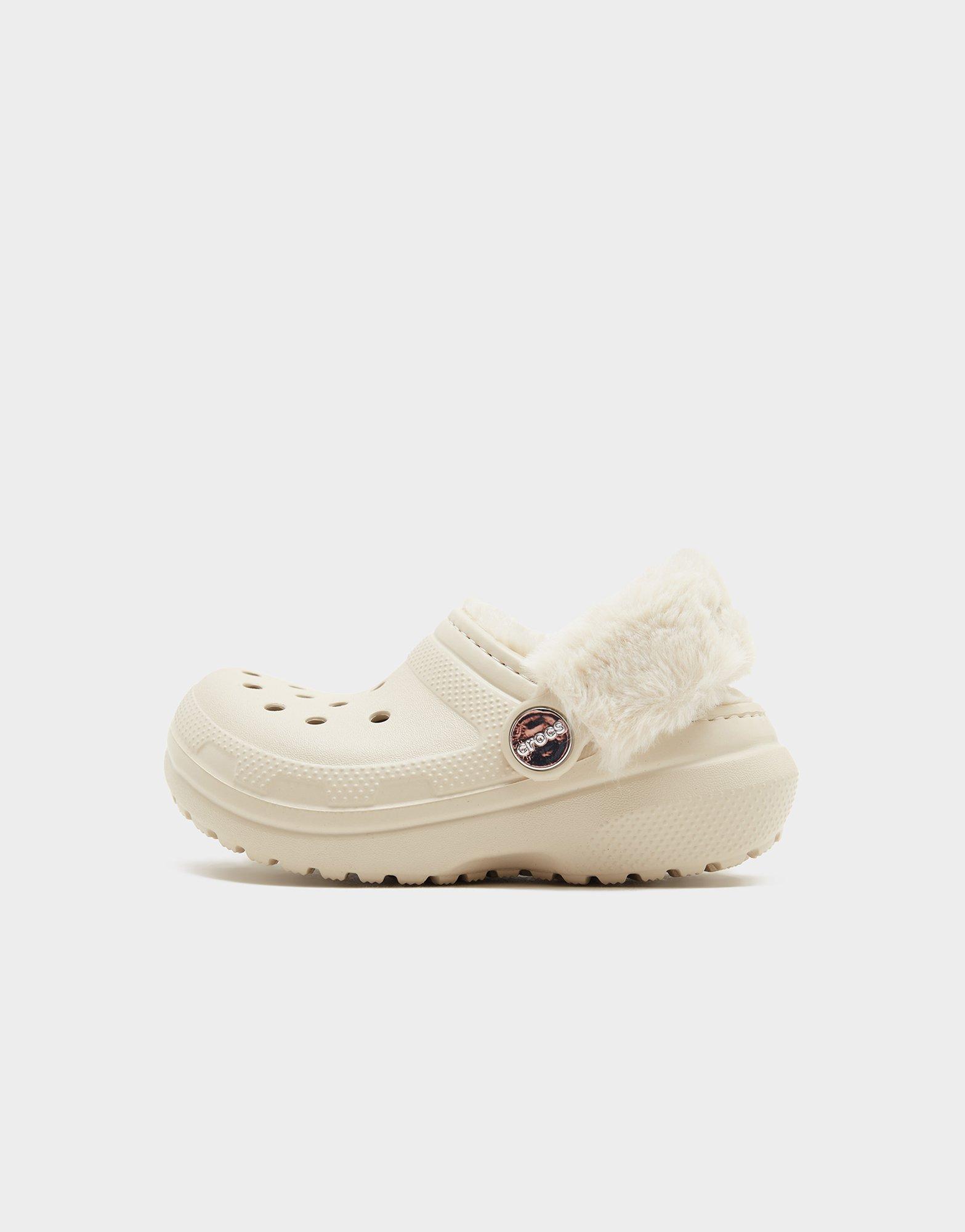 Crocs Classic Fuzz Lined Clog Infant