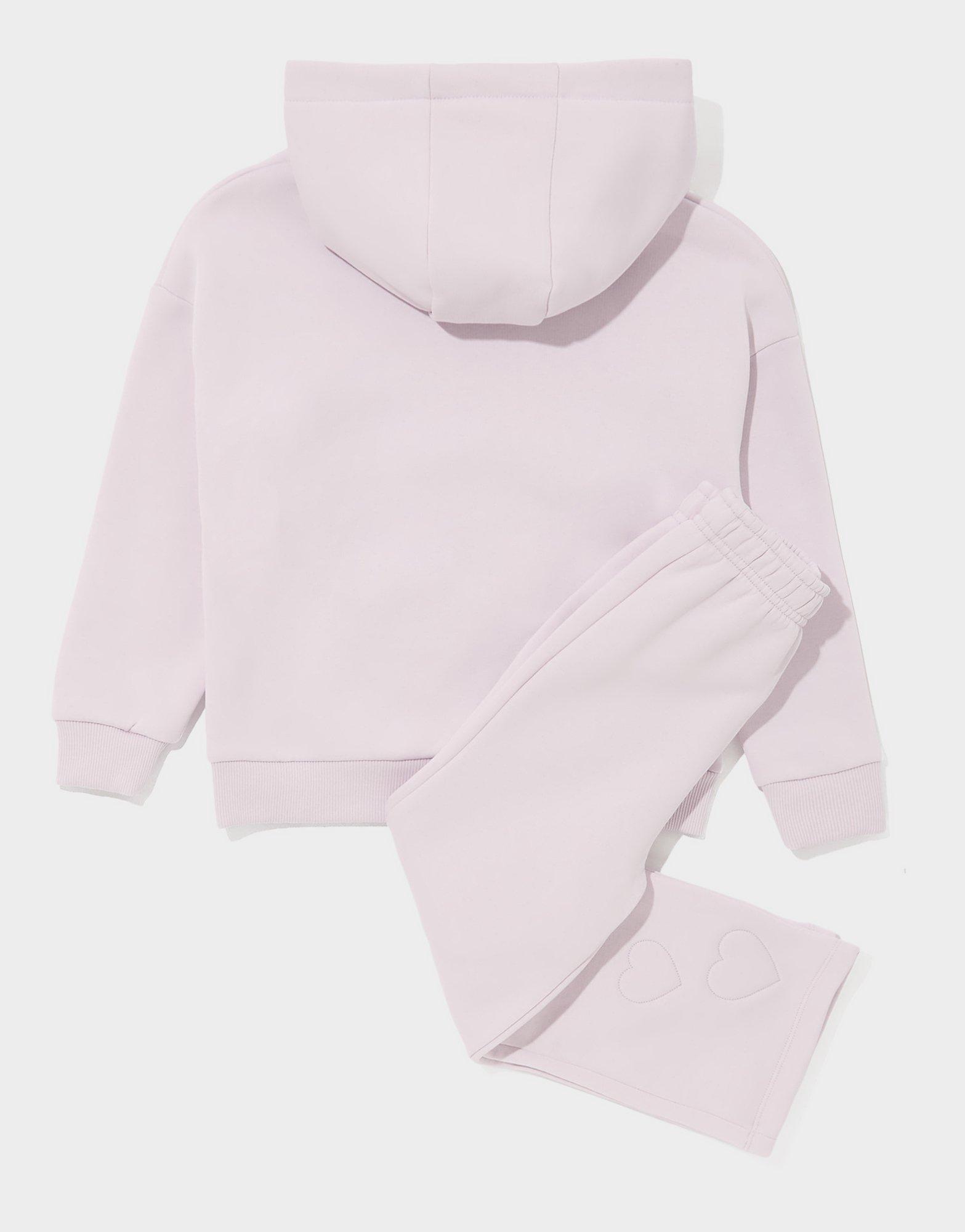 Pink Soda Sport Ensemble de survêtement à capuche Heart Stitch Enfant