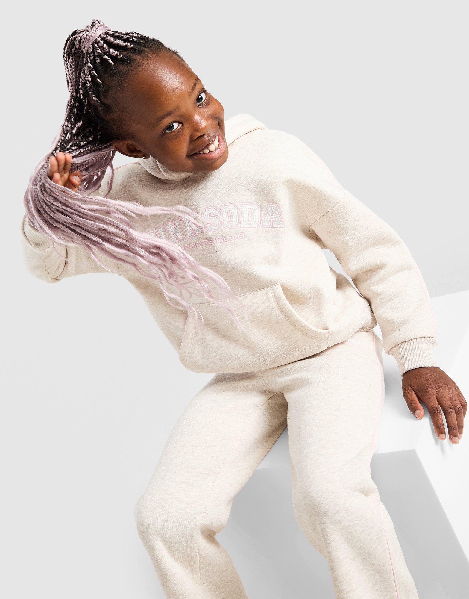 Pink Soda Sport Girls' Swirl Hoodie/Joggers Set Children