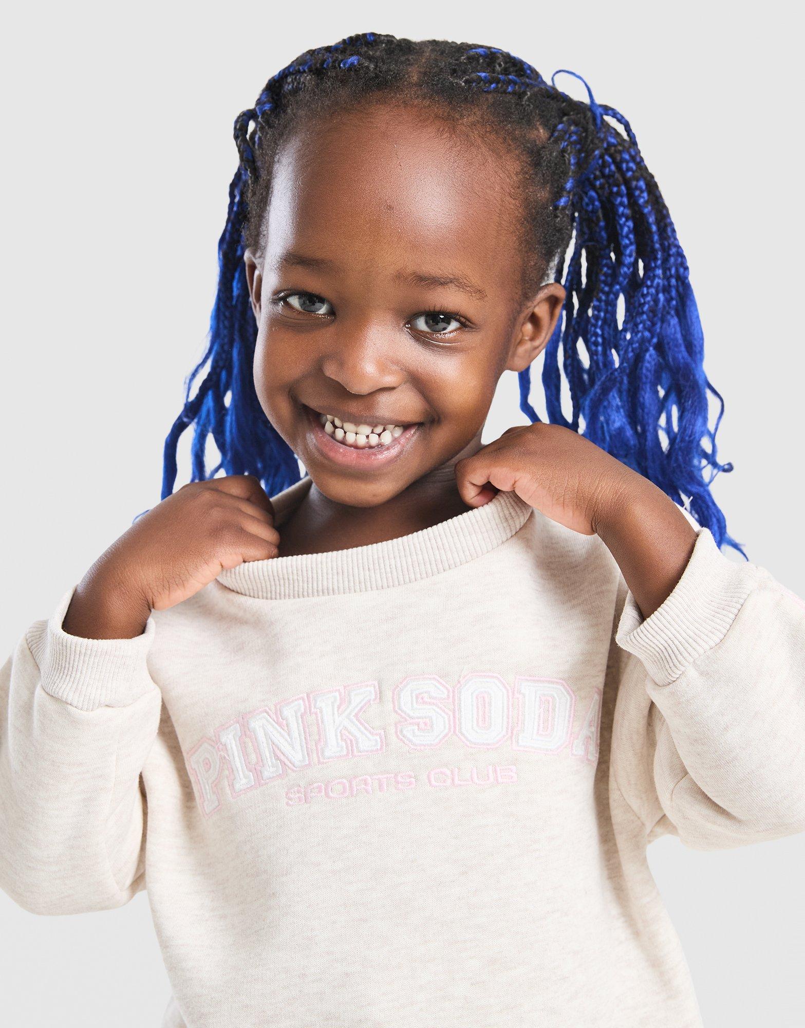 Pink Soda Sport Swirl Crew Tracksuit Infant