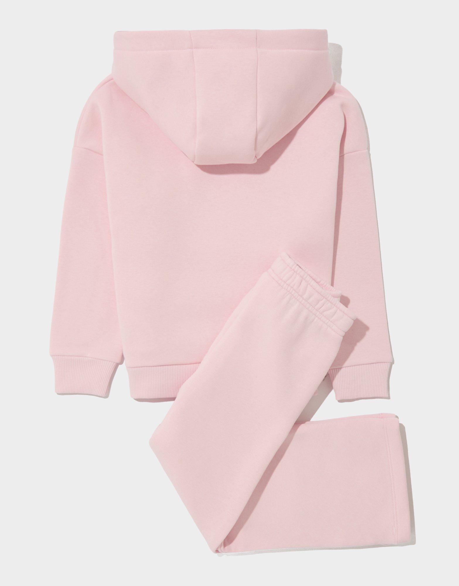 Pink Soda Sport Girls' Heart Stitch Hooded Tracksuit Children