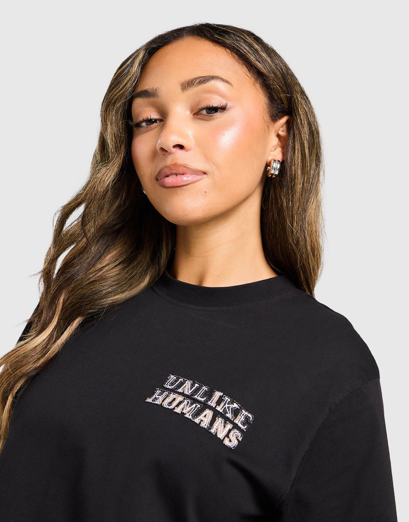 Unlike Humans Leopard Boxy T-Shirt — foto 4