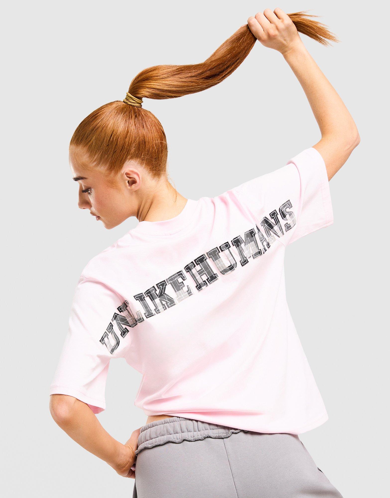 Unlike Humans Checkers Boxy T-Shirt