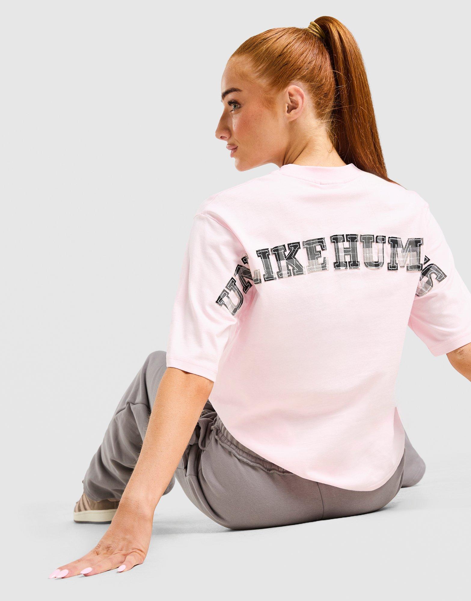 Unlike Humans Checkers Boxy T-Shirt