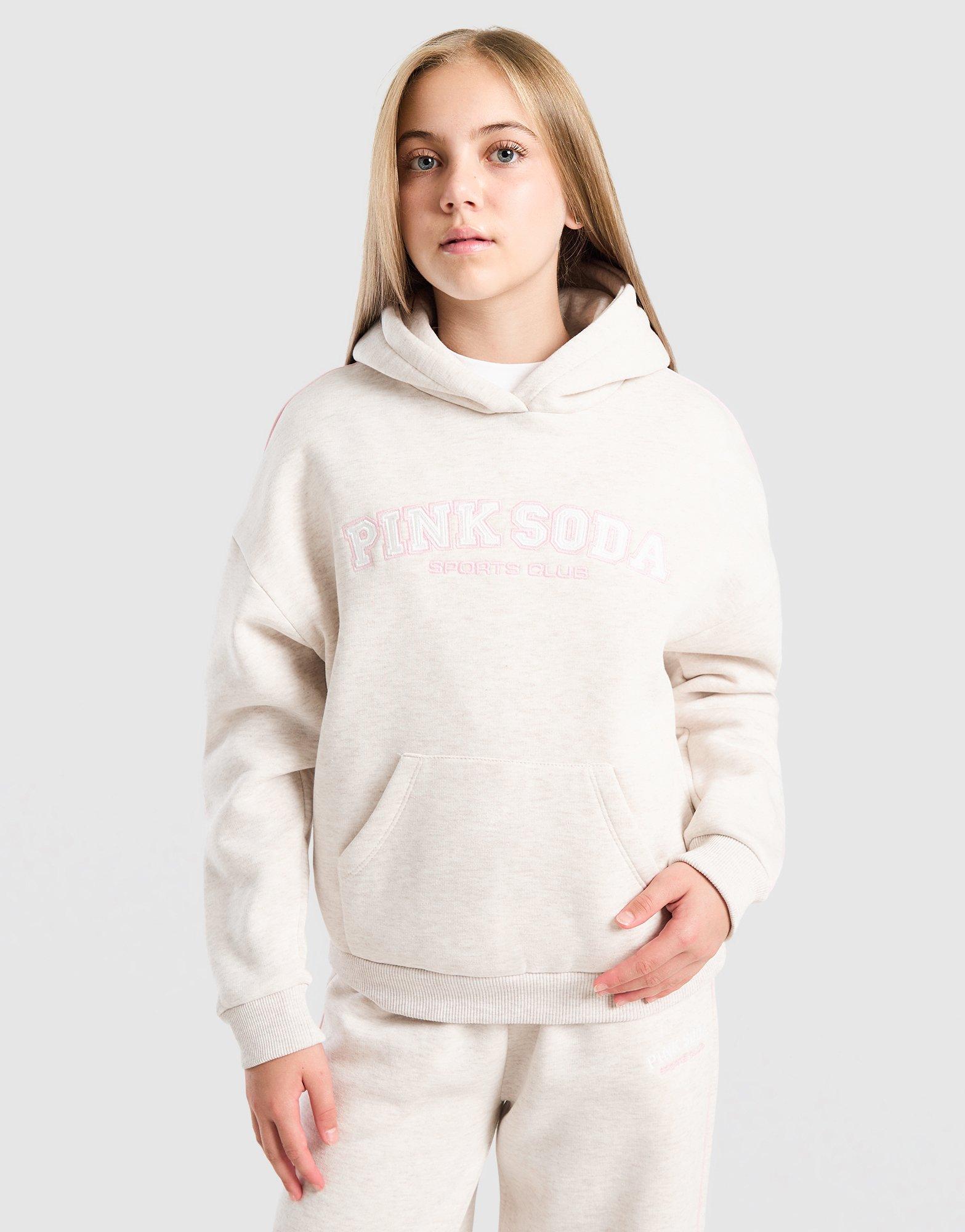 Pink Soda Sport Girls' Swirl Overhead Hoodie Junior