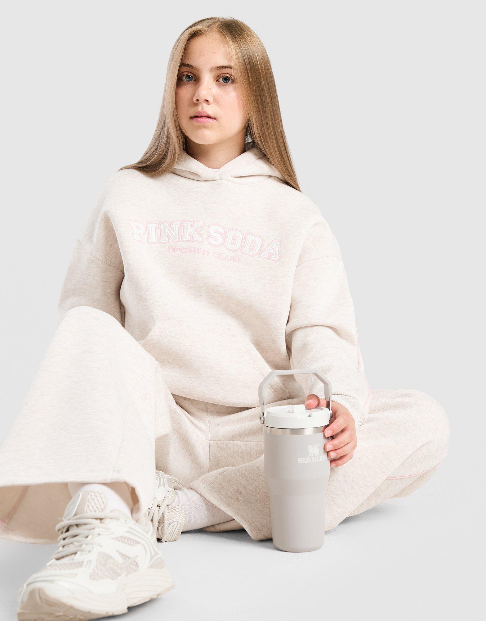 Pink Soda Sport Girls' Swirl Overhead Hoodie Junior