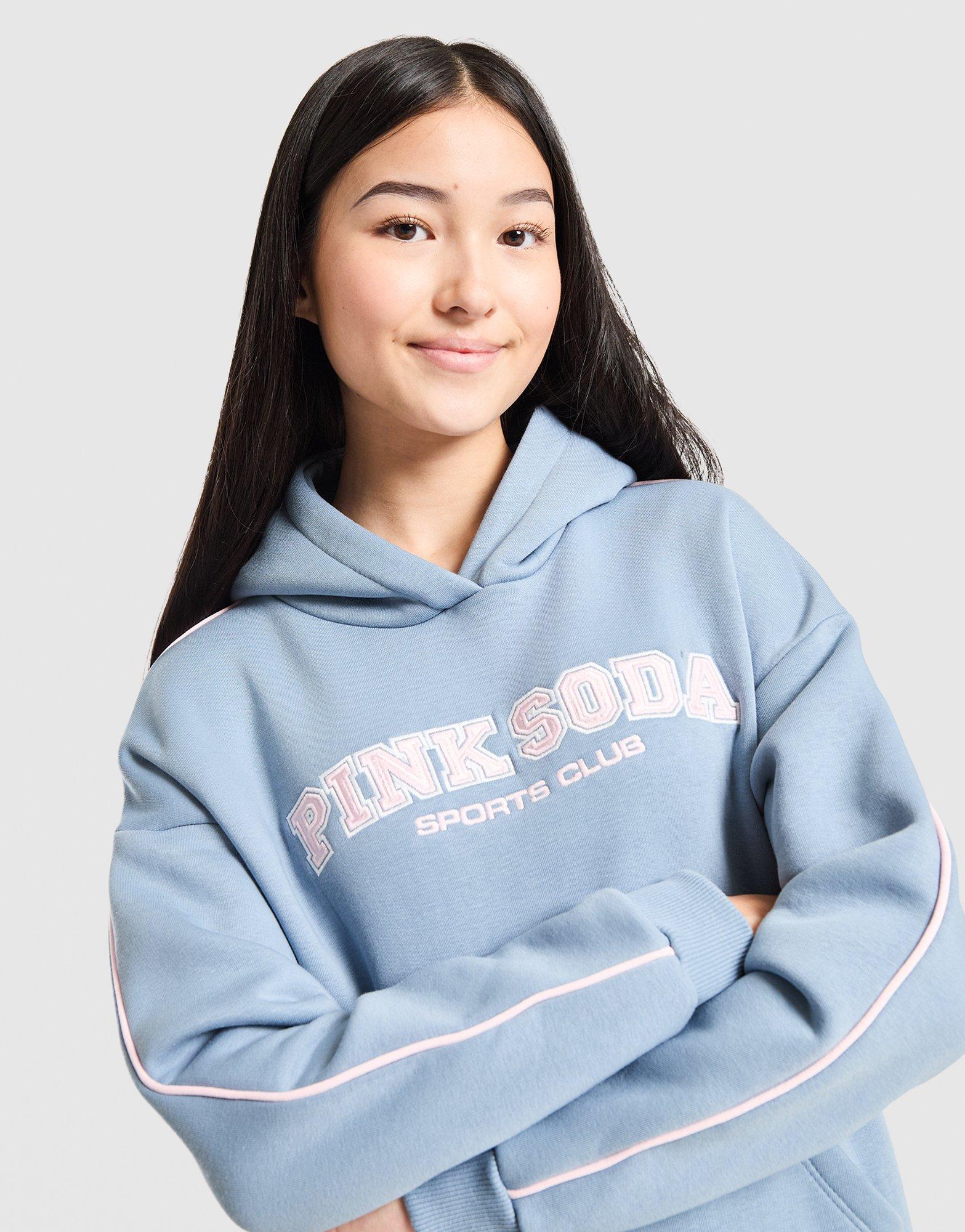 Pink Soda Sport Girls' Swirl Overhead Hoodie Junior
