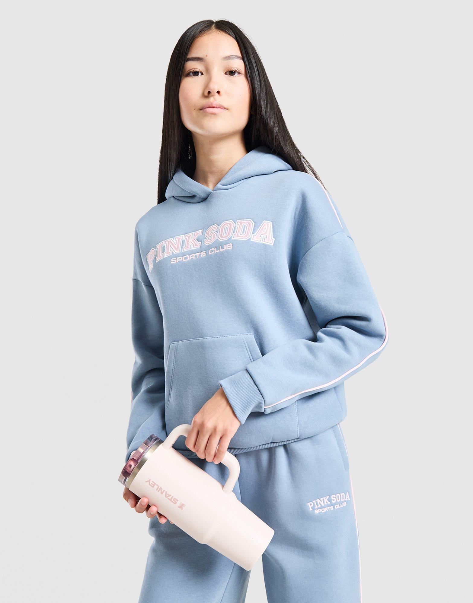 Pink Soda Sport Girls' Swirl Overhead Hoodie Junior