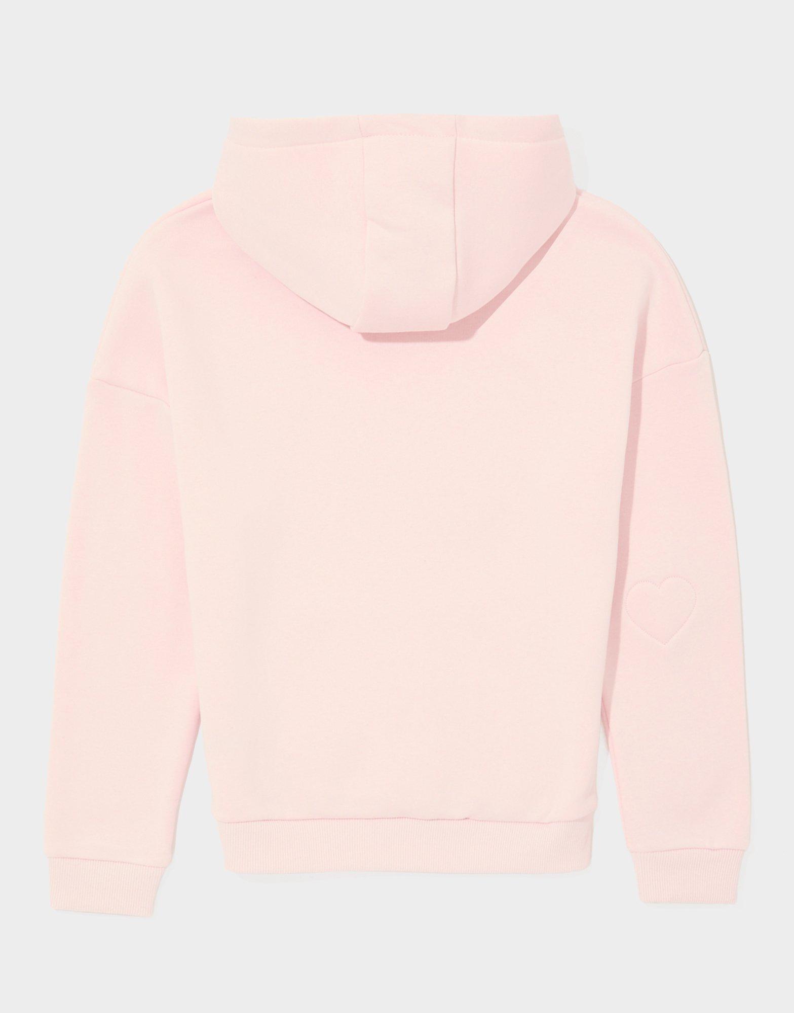 Pink Soda Sport Girls' Heart Stitch Hoodie Junior