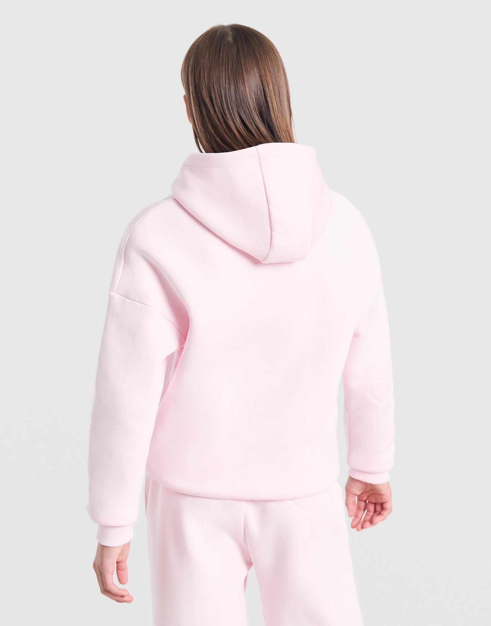 Pink Soda Sport Girls' Heart Stitch Hoodie Junior