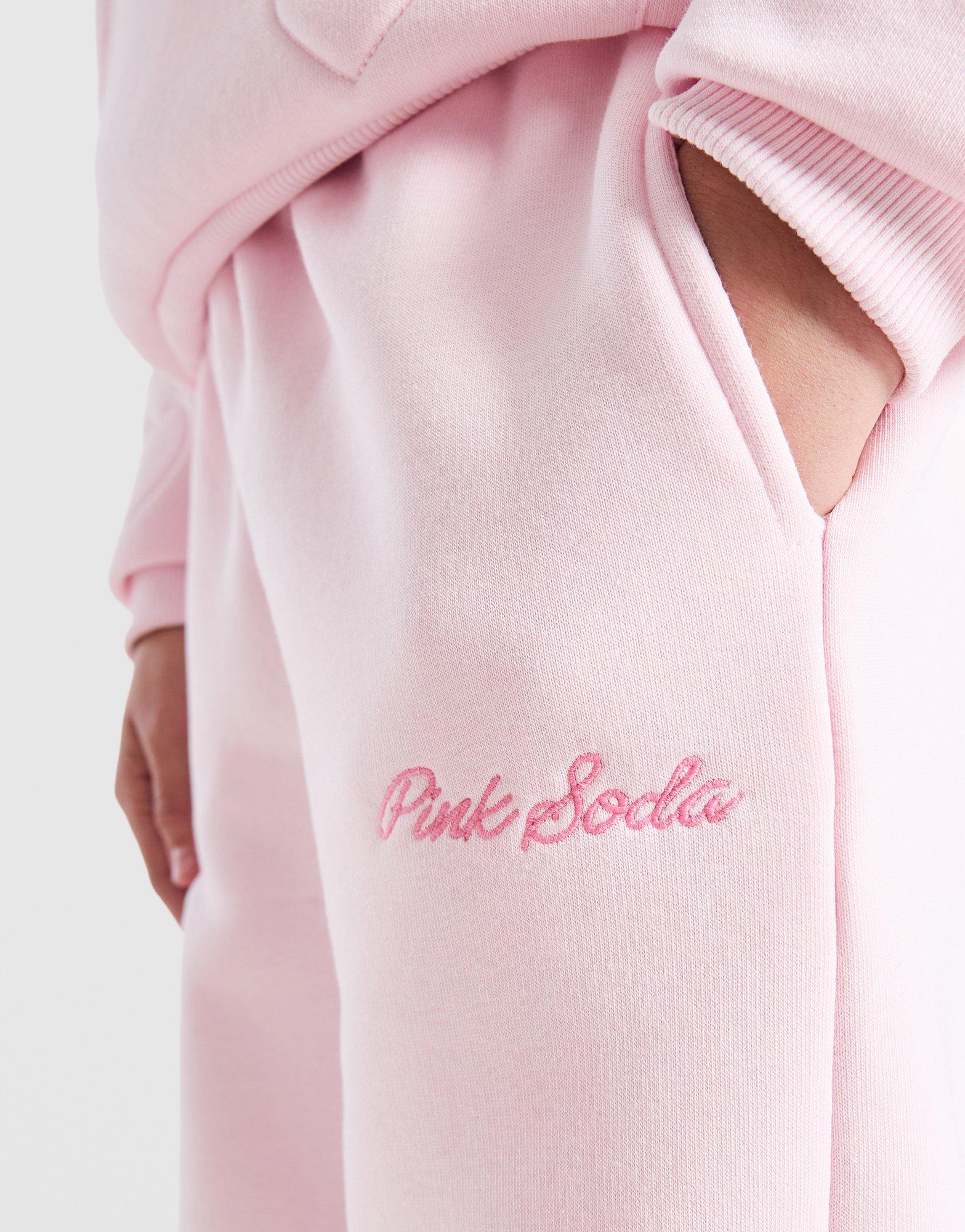 Pink Soda Sport Pantaloni della Tuta Heart Stitch da Ragazza