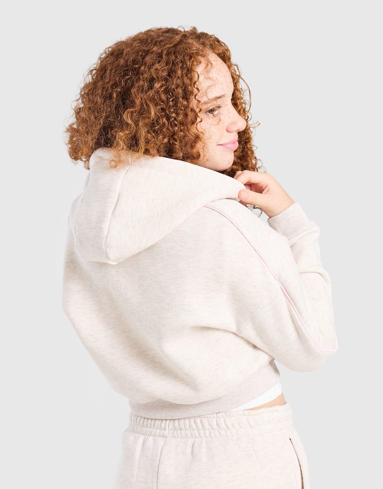 Pink Soda Sport Girls' Swirl Cropped Hoodie Junior
