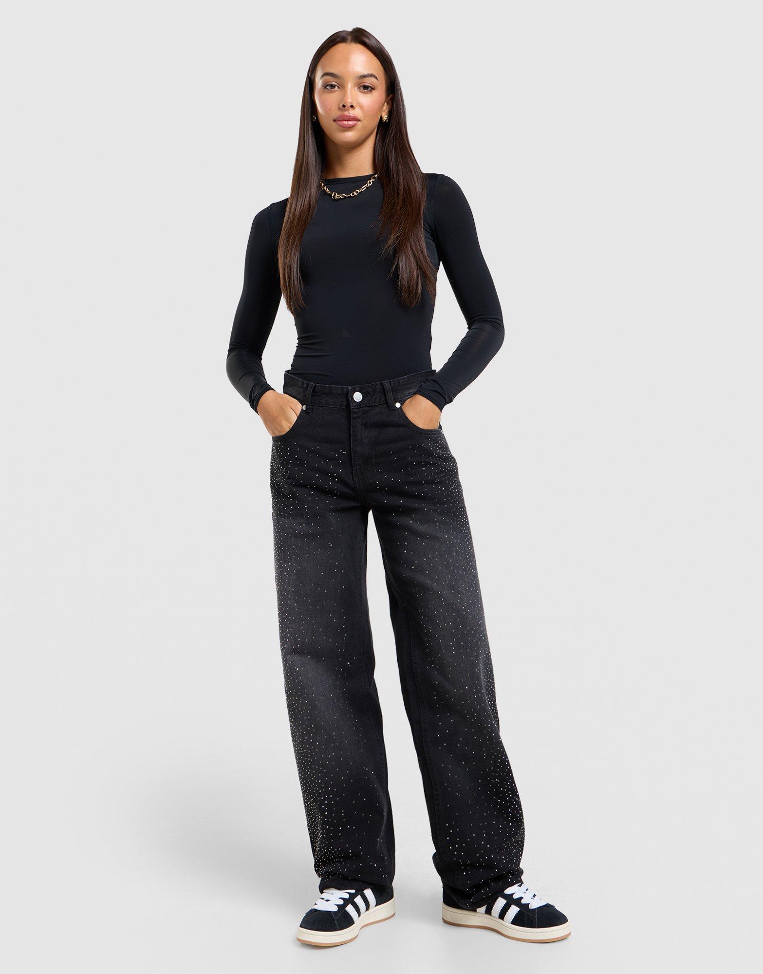 Unlike Humans Diamante Jeans