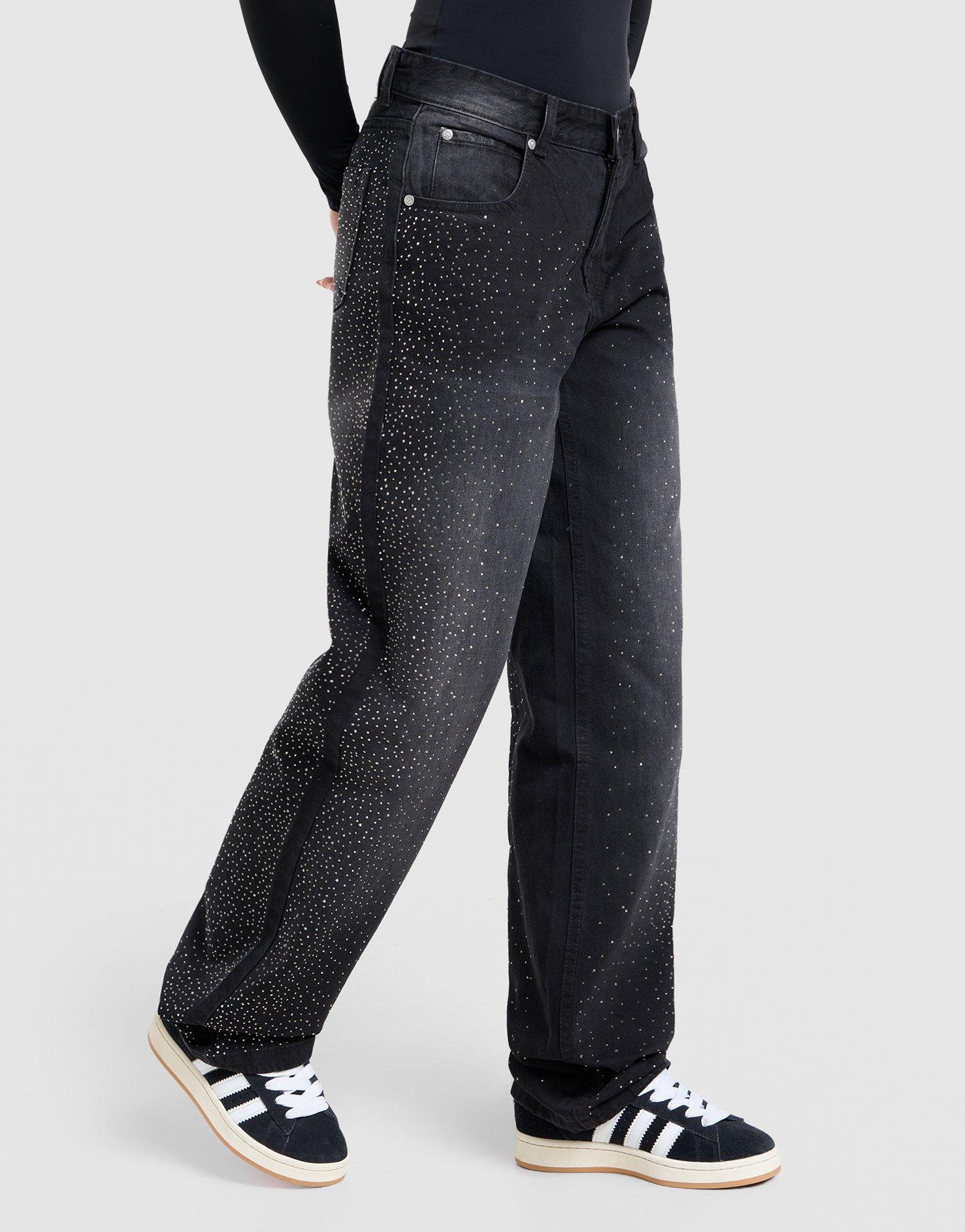 Unlike Humans Diamante Jeans