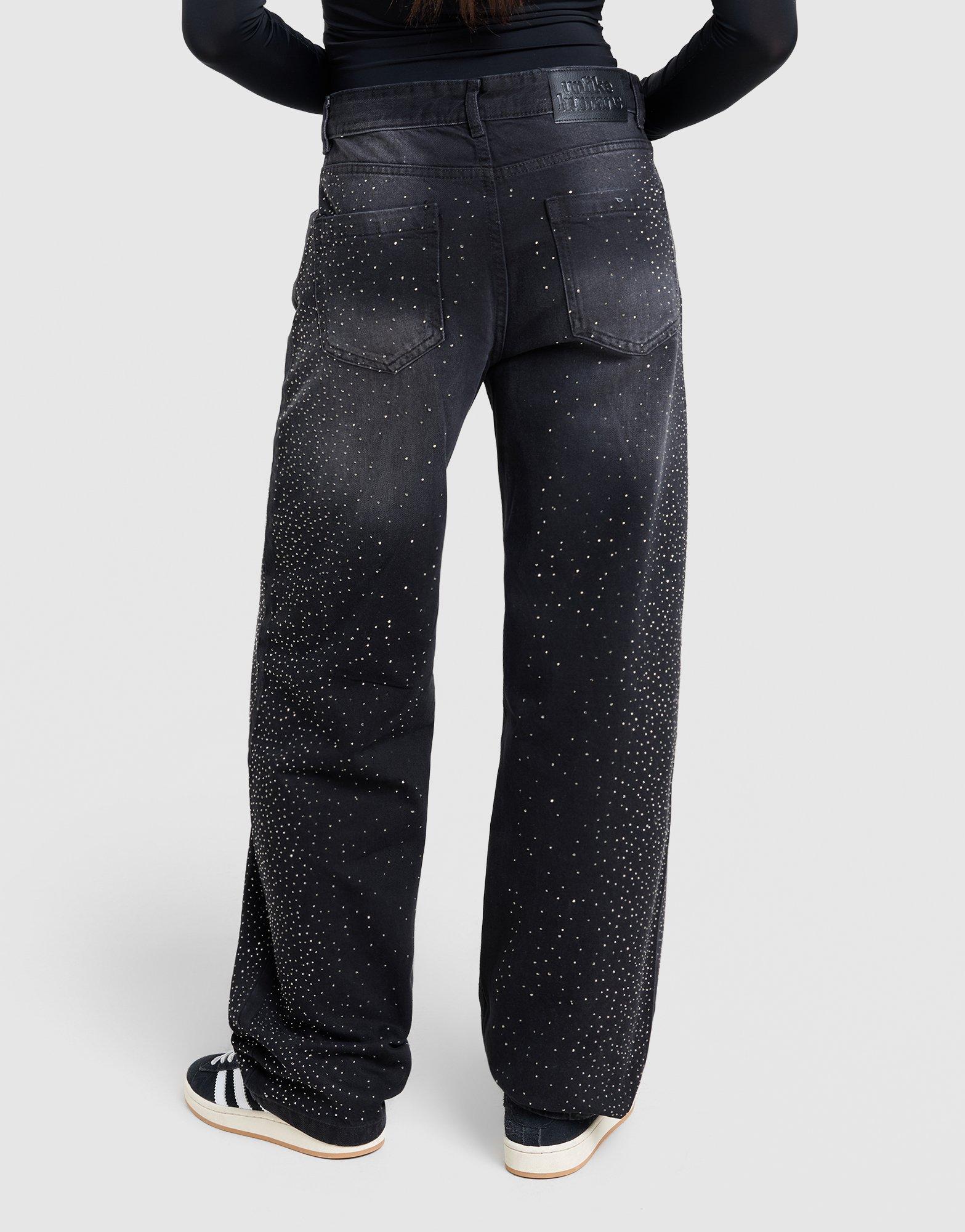 Unlike Humans Diamante Jeans