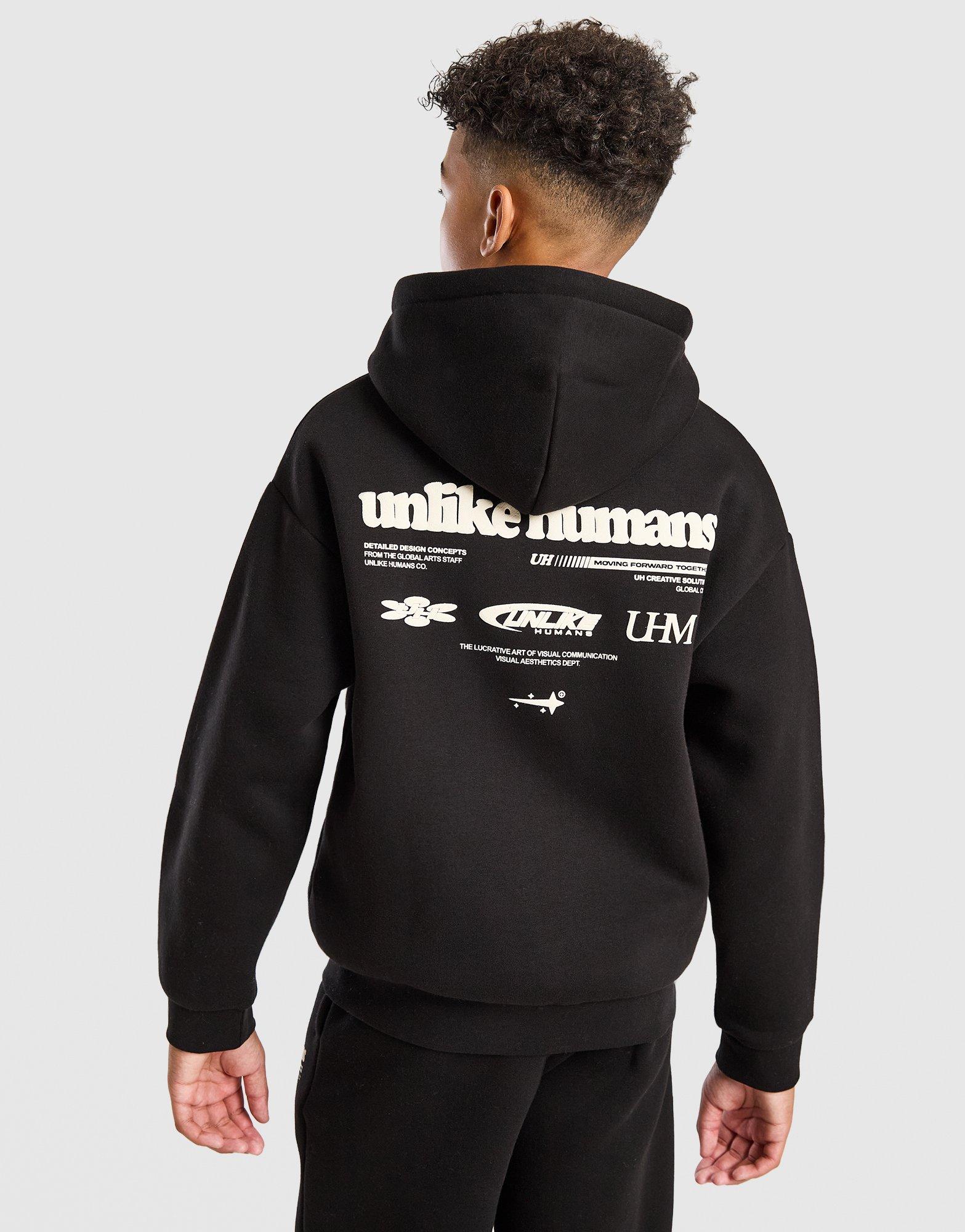 Unlike Humans Highgrade Full Zip Hoodie Junior