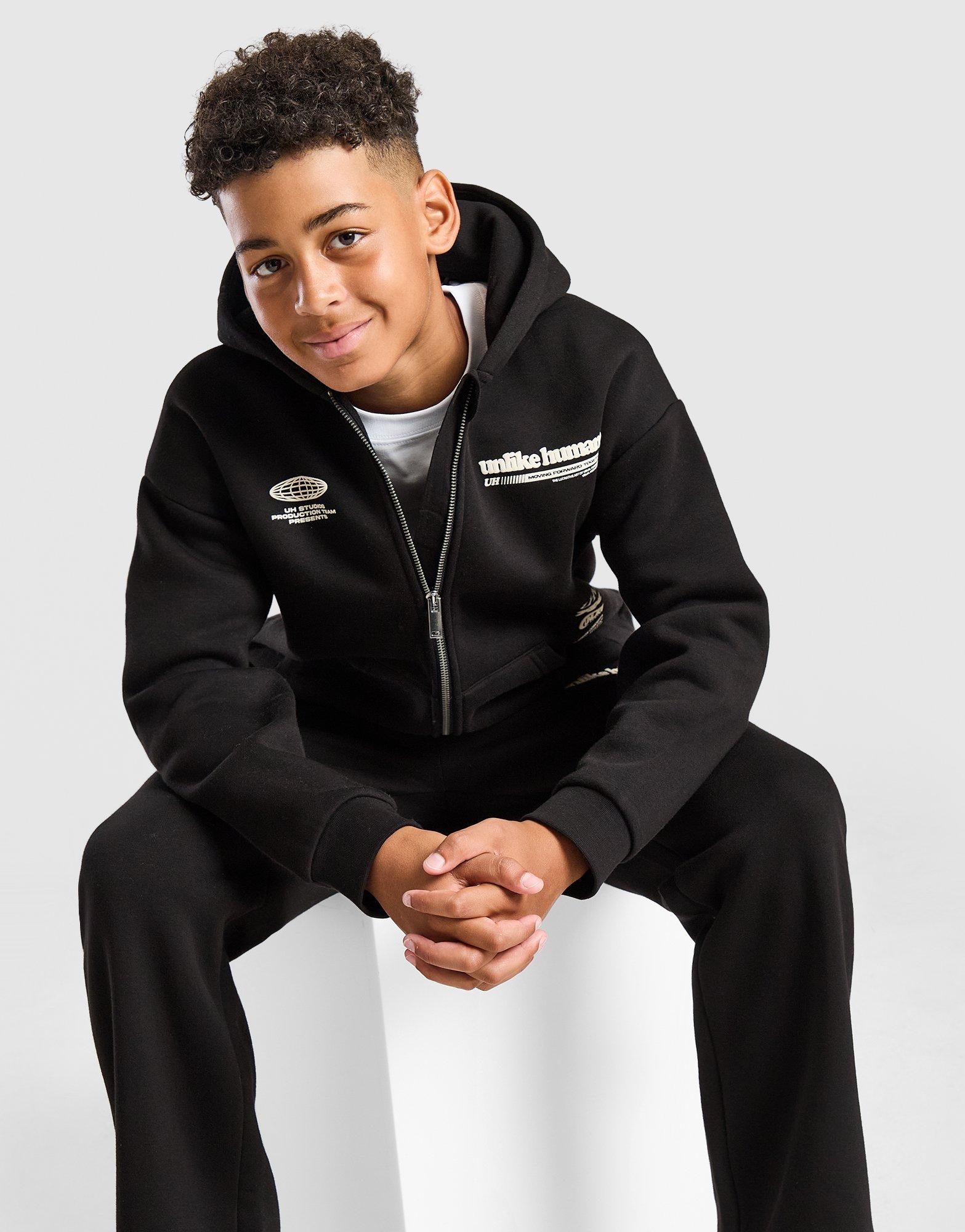 Unlike Humans Highgrade Full Zip Hoodie Junior