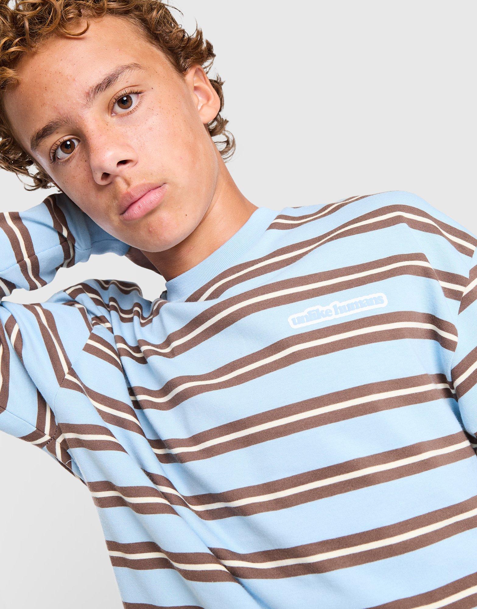 Unlike Humans Striped Long Sleeve T-Shirt Junior