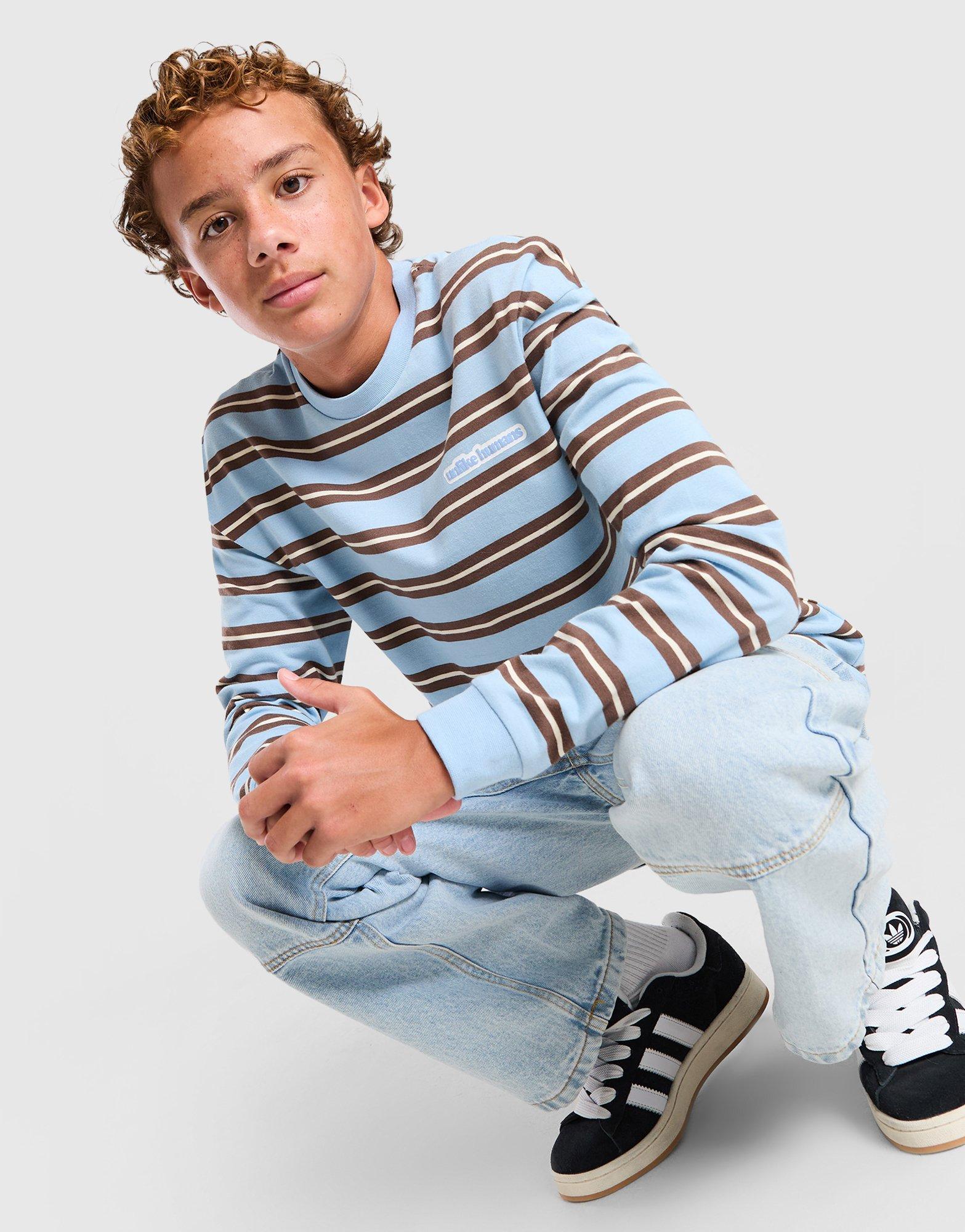 Unlike Humans Striped Long Sleeve T-Shirt Junior