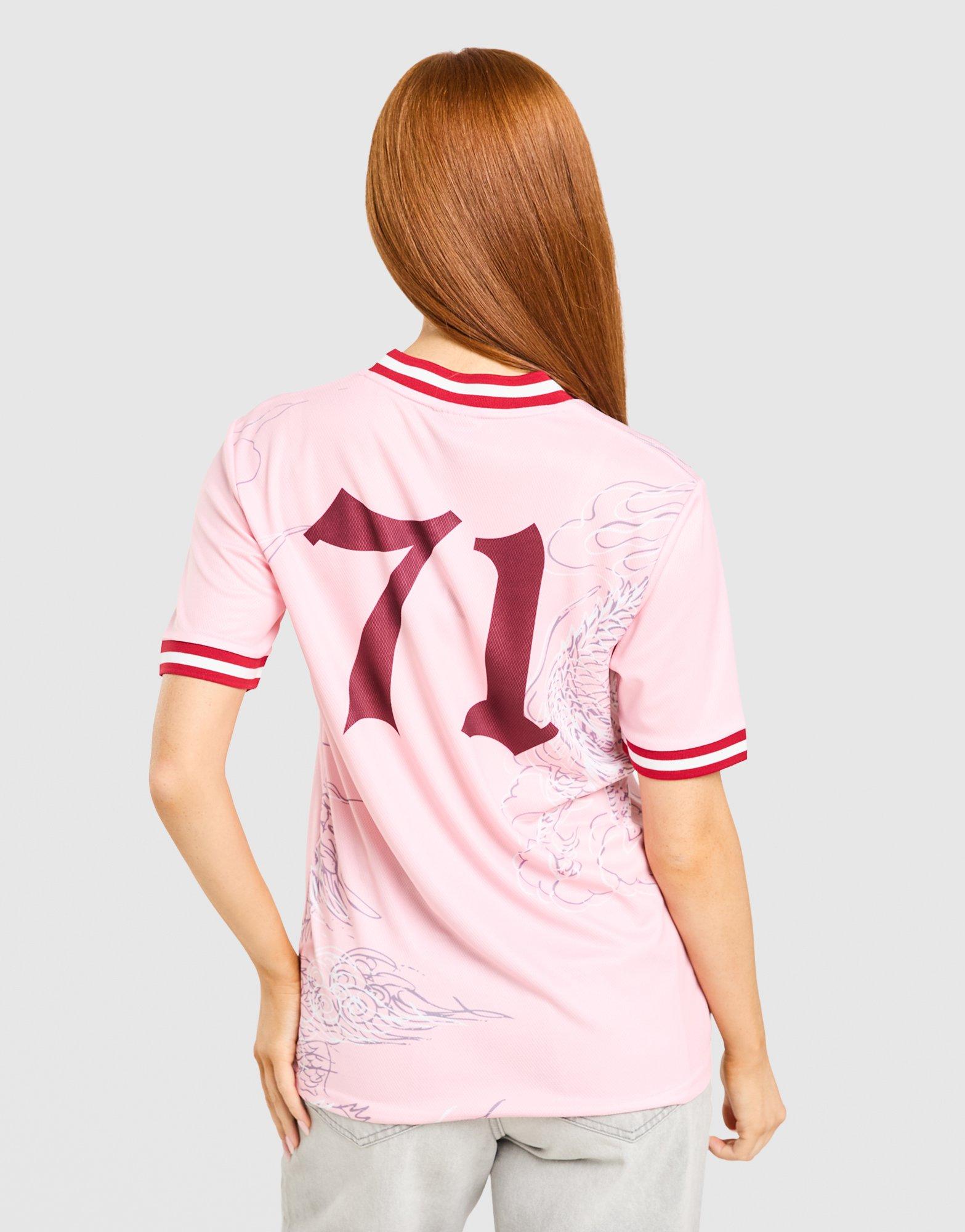Ed Hardy Soaring Dragon Football T-Shirt