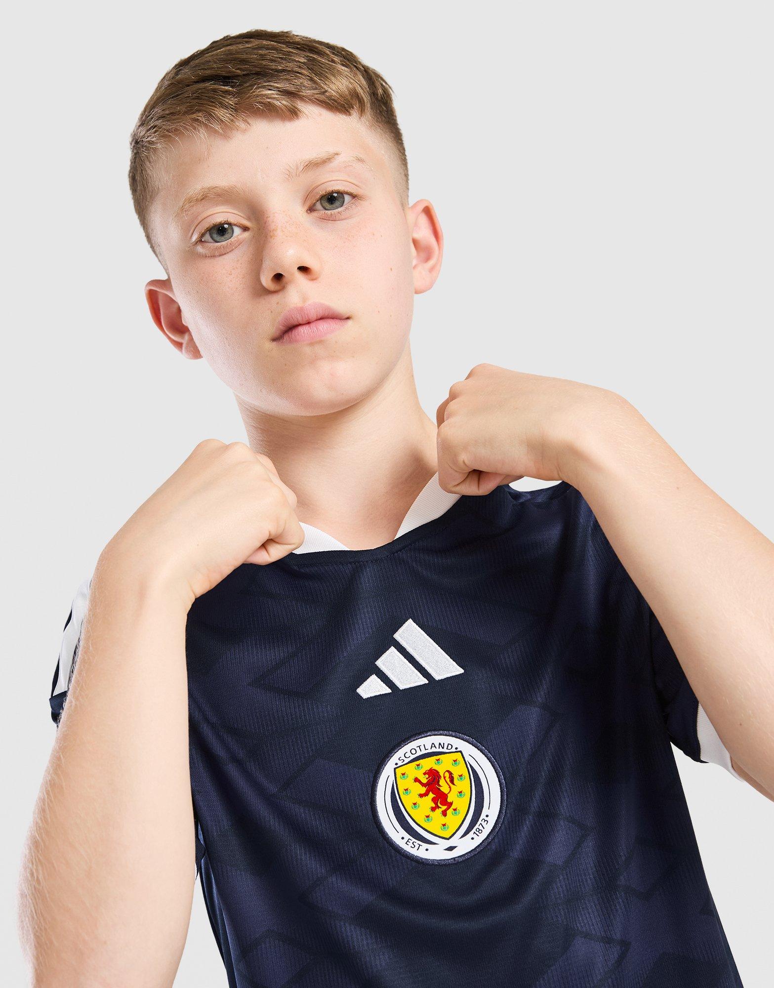 adidas Maillot Domicile Écusson Coupe du Monde Écosse 2026 Junior