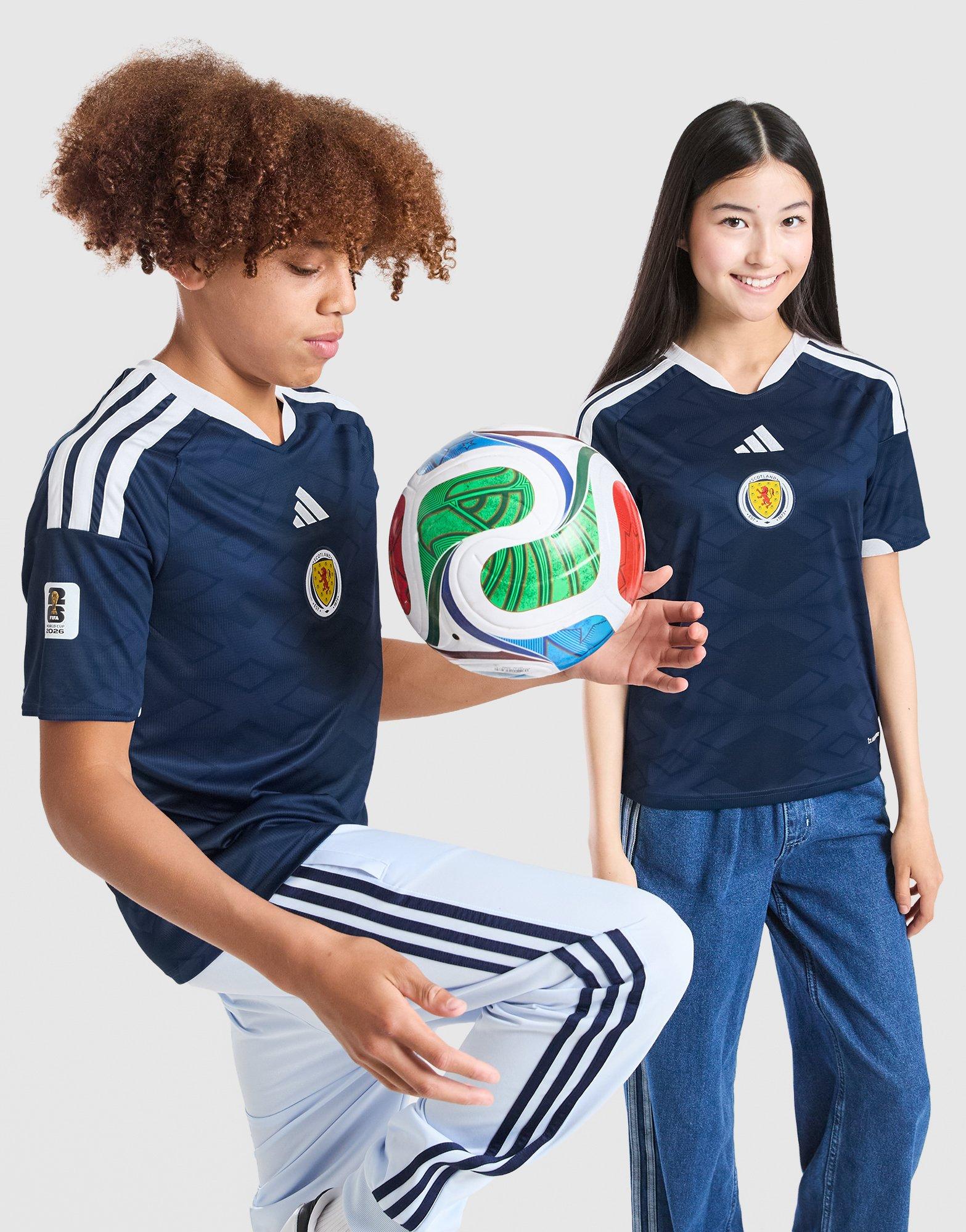 adidas Scotland 2026 World Cup Badge Home Shirt Junior