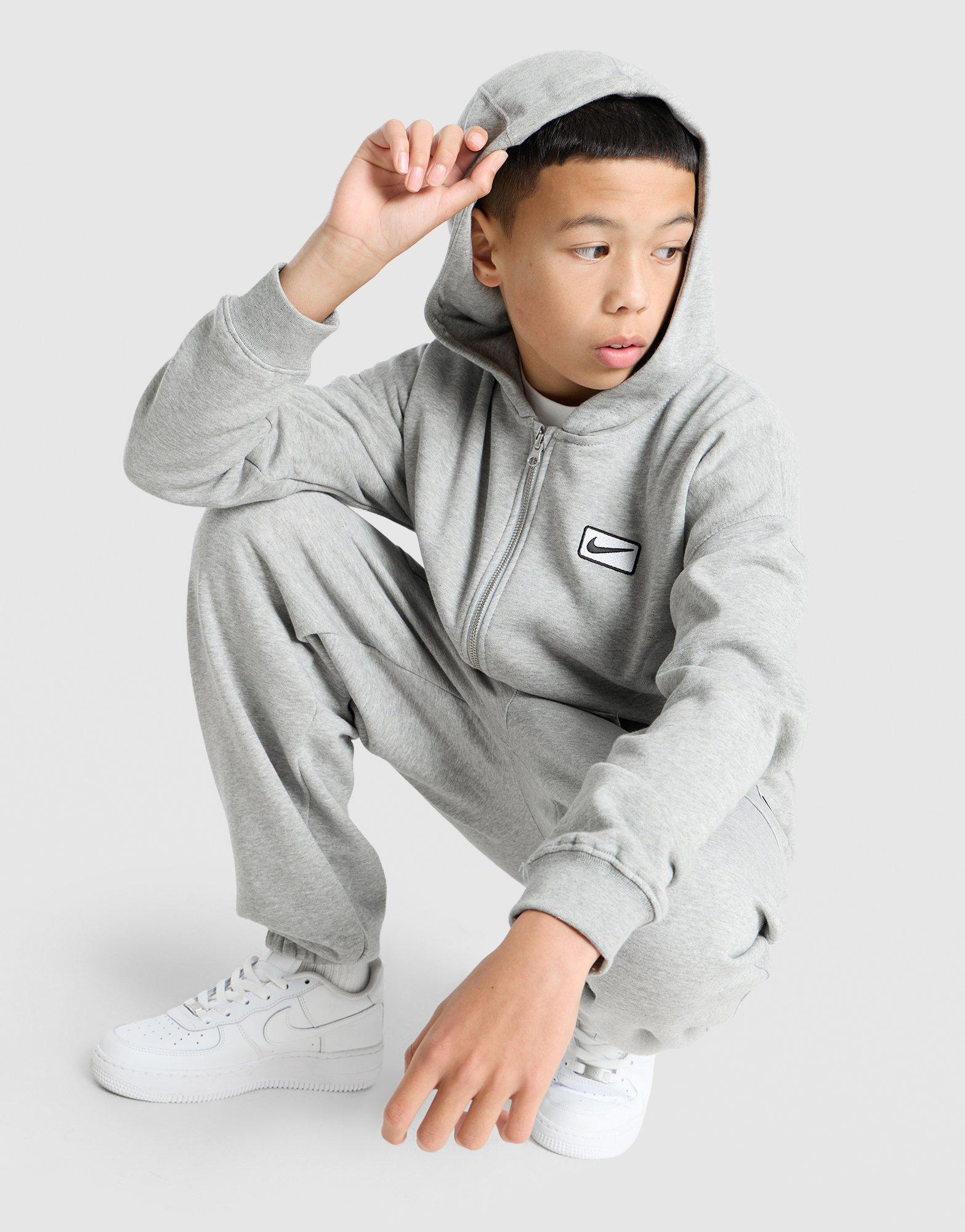 Nike Street Fleece Full Zip Hoodie Junior