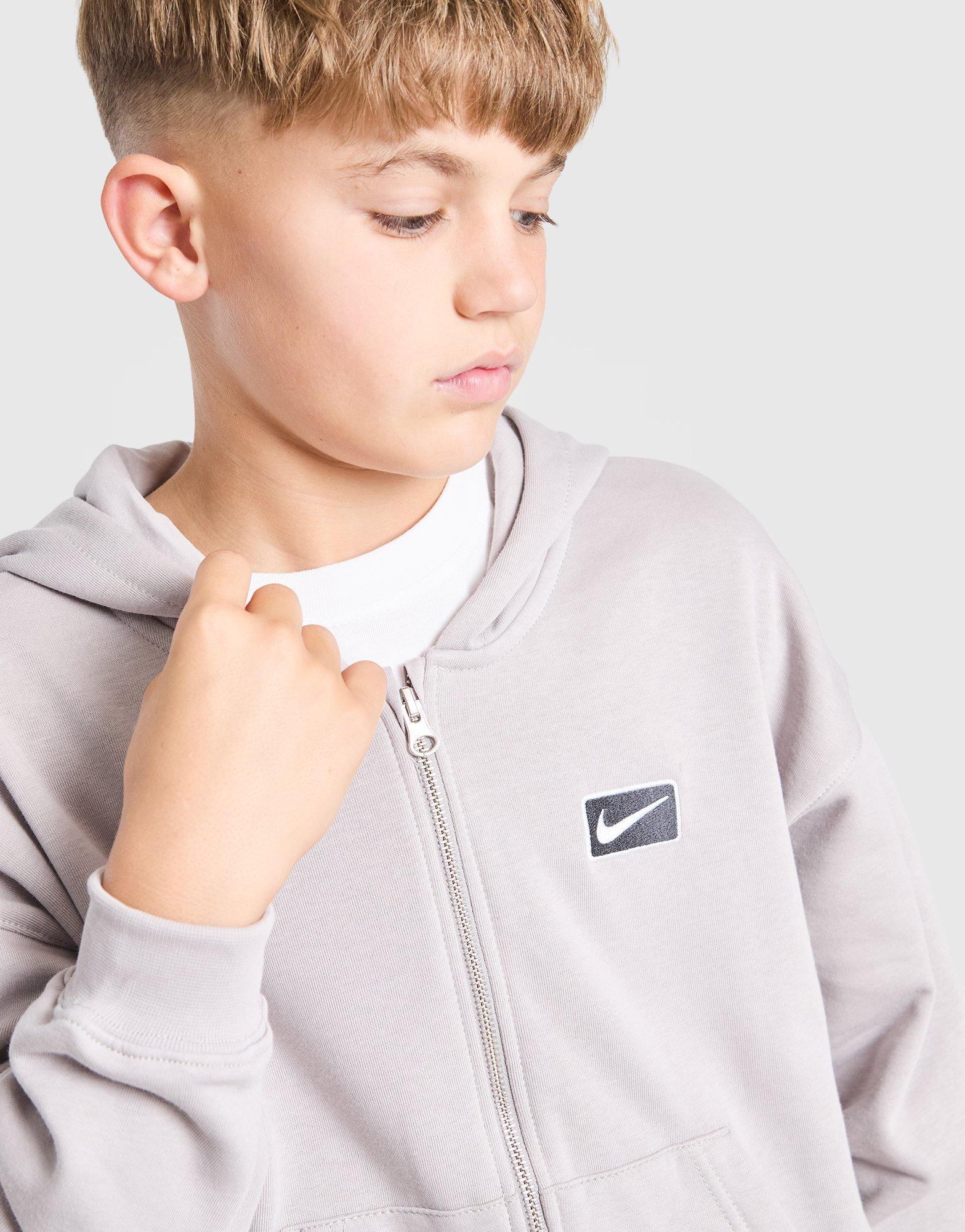 Nike Street Fleece Full Zip Hoodie Junior
