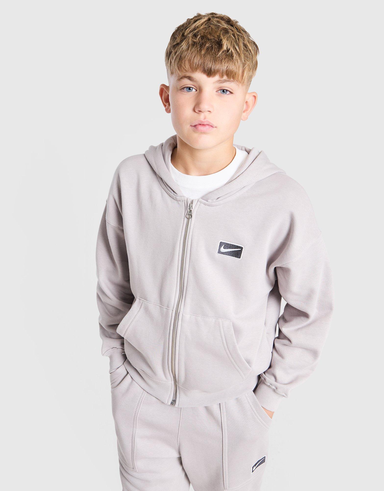 Nike Street Fleece Full Zip Hoodie Junior
