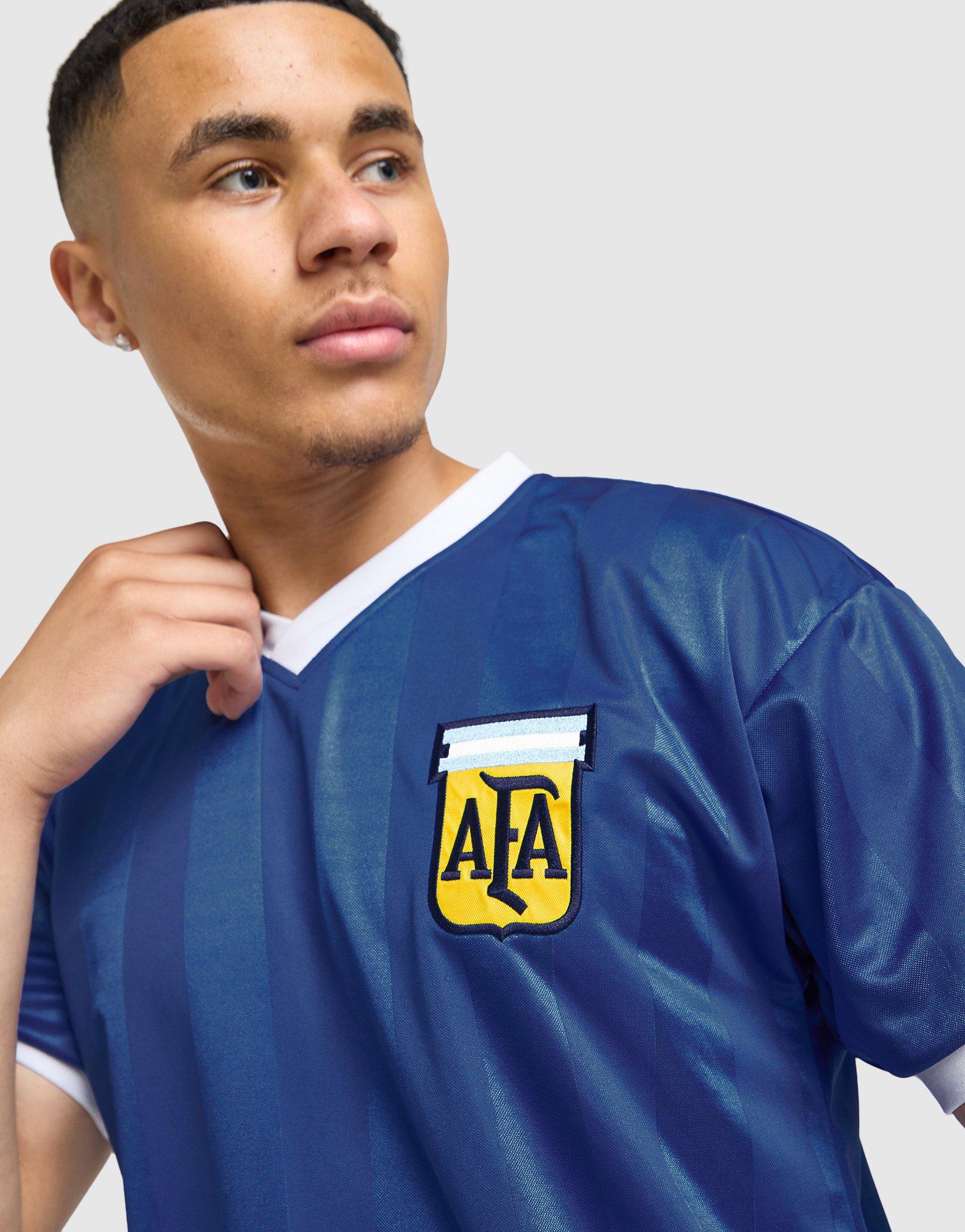 Score Draw Argentina 1986 World Cup Retro Shirt