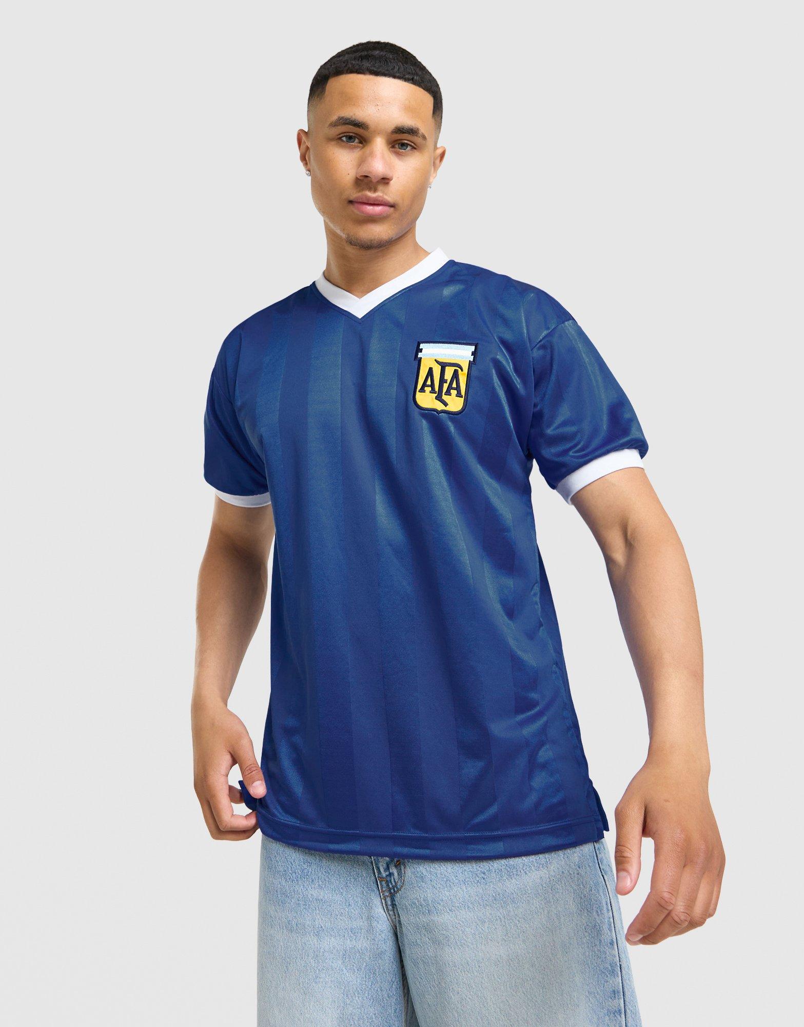 Score Draw Argentina 1986 World Cup Retro Shirt