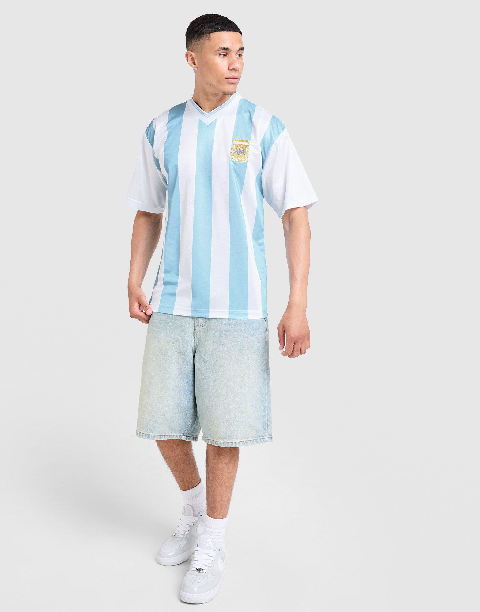 Score Draw Argentina 1990 World Cup Retro Shirt