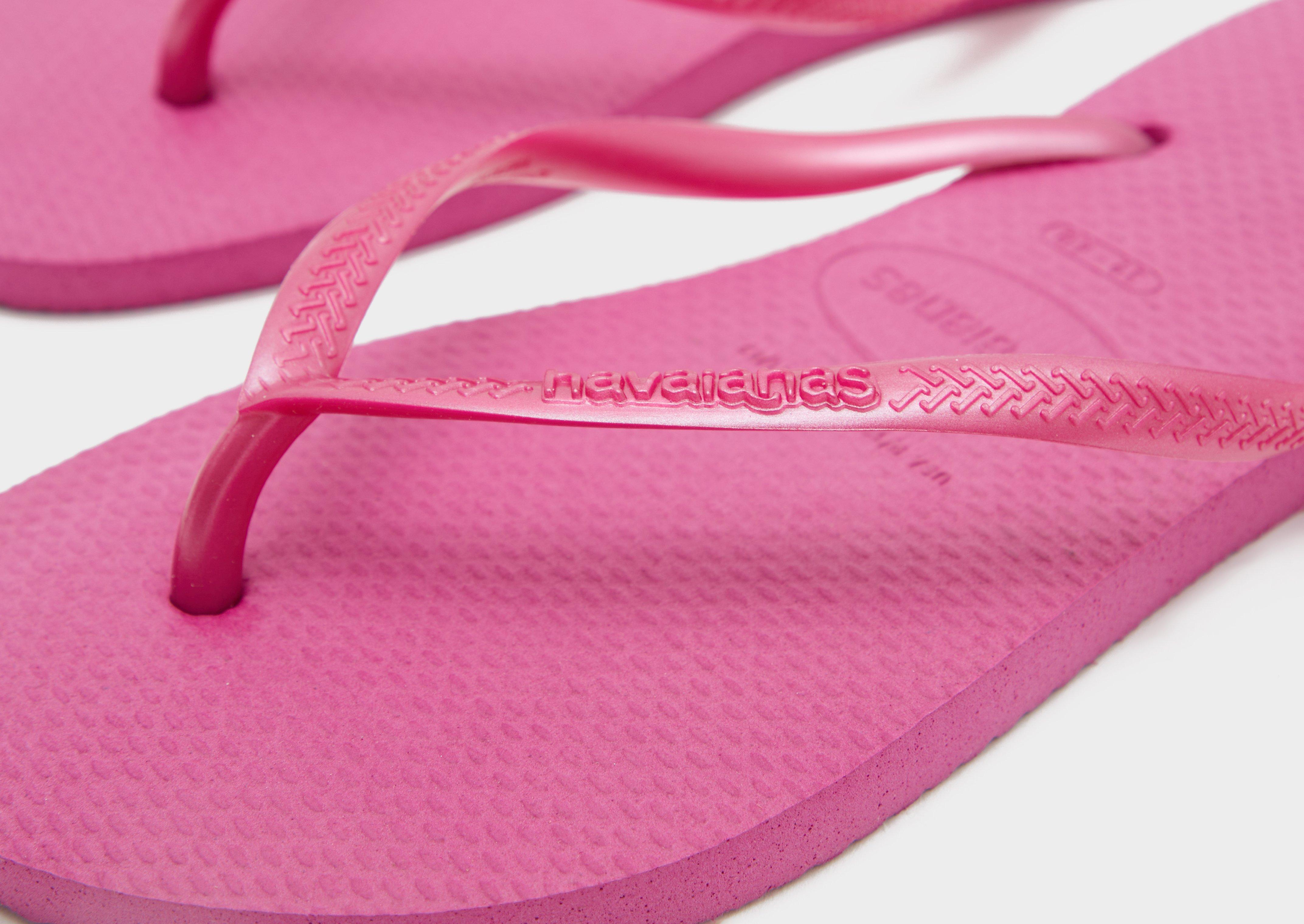 Havaianas Tongs Slim Logo Metallic Femme