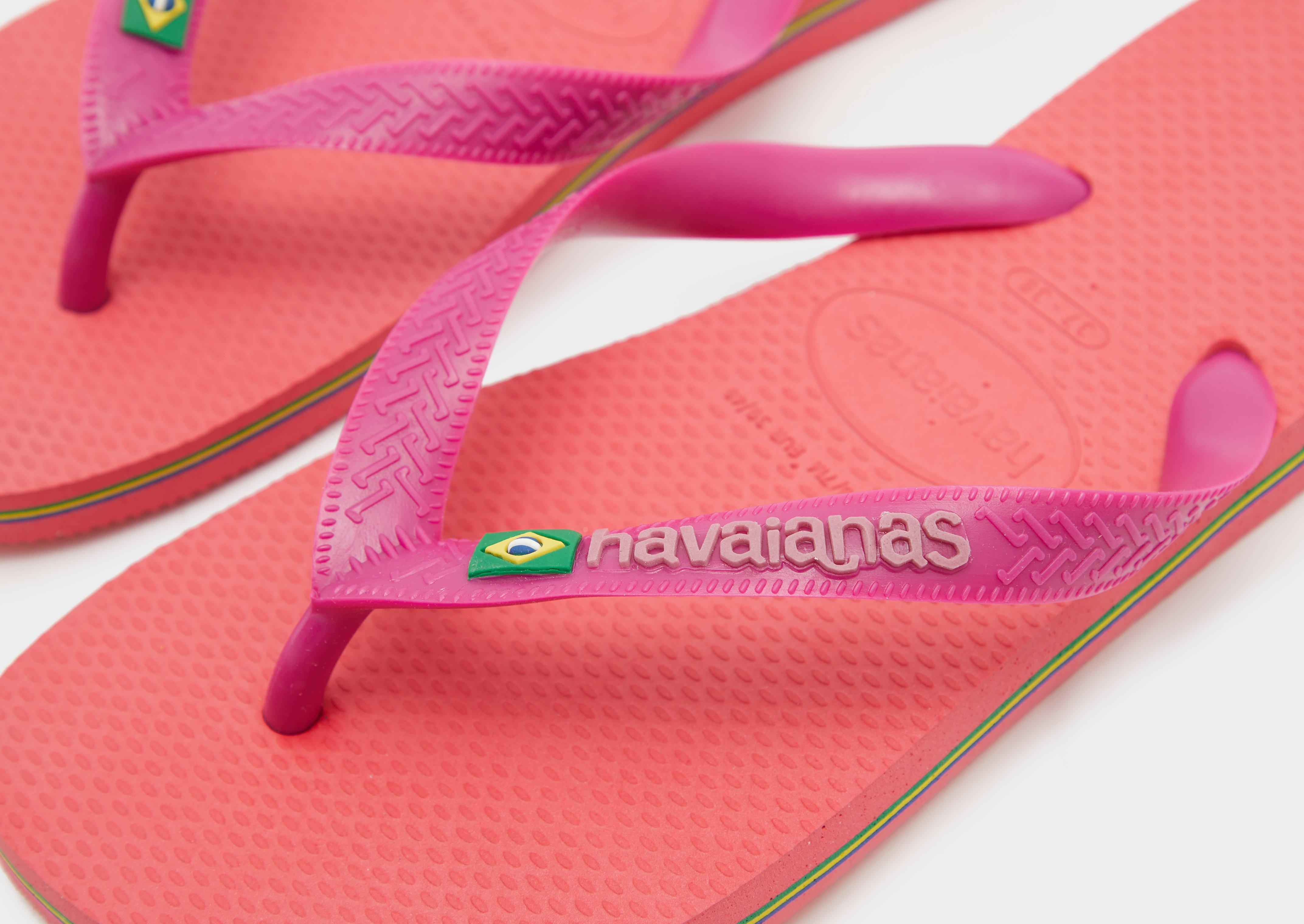 Havaianas Brazil Logo Flip Flops Women's