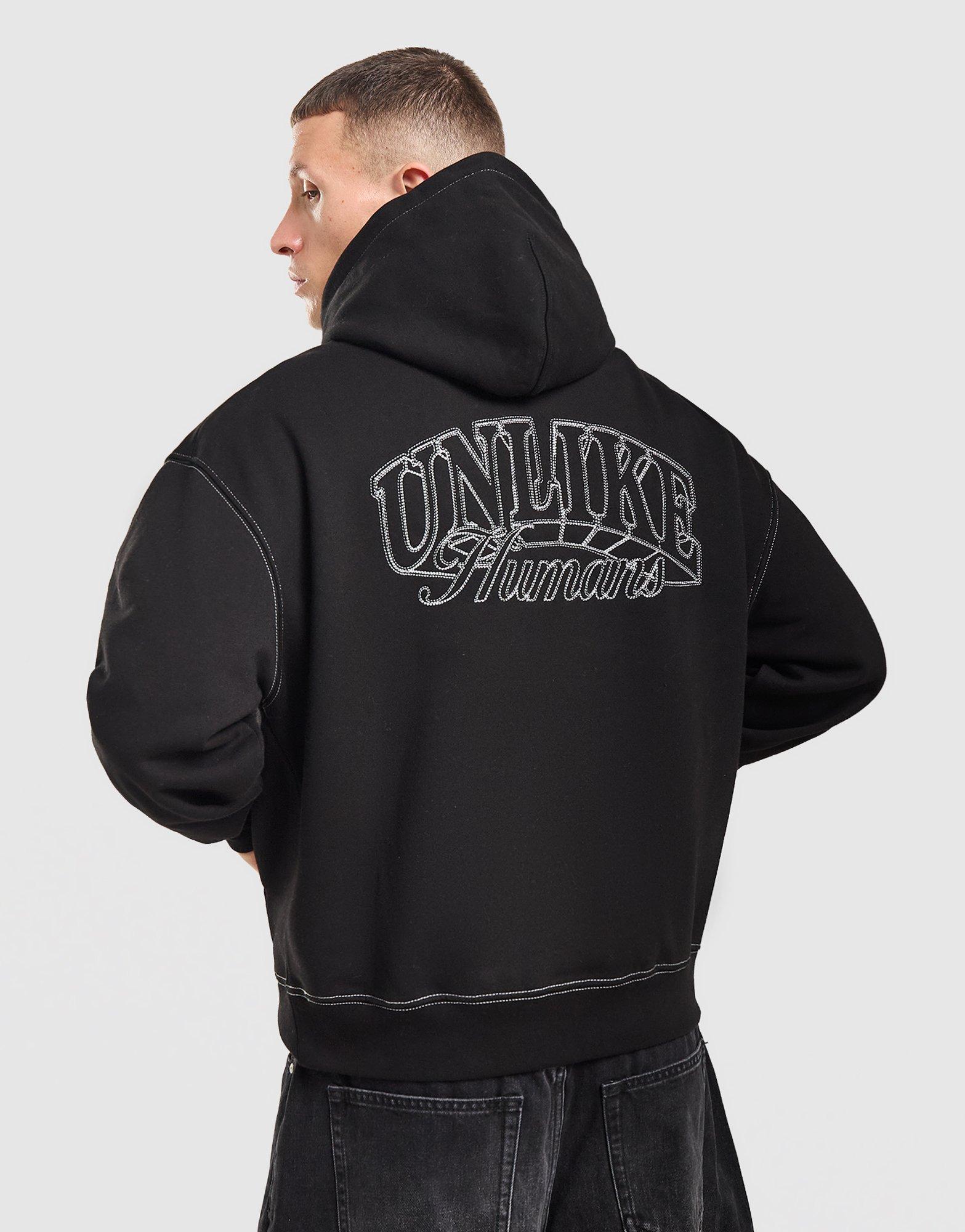 Unlike Humans Whitting Hoodie