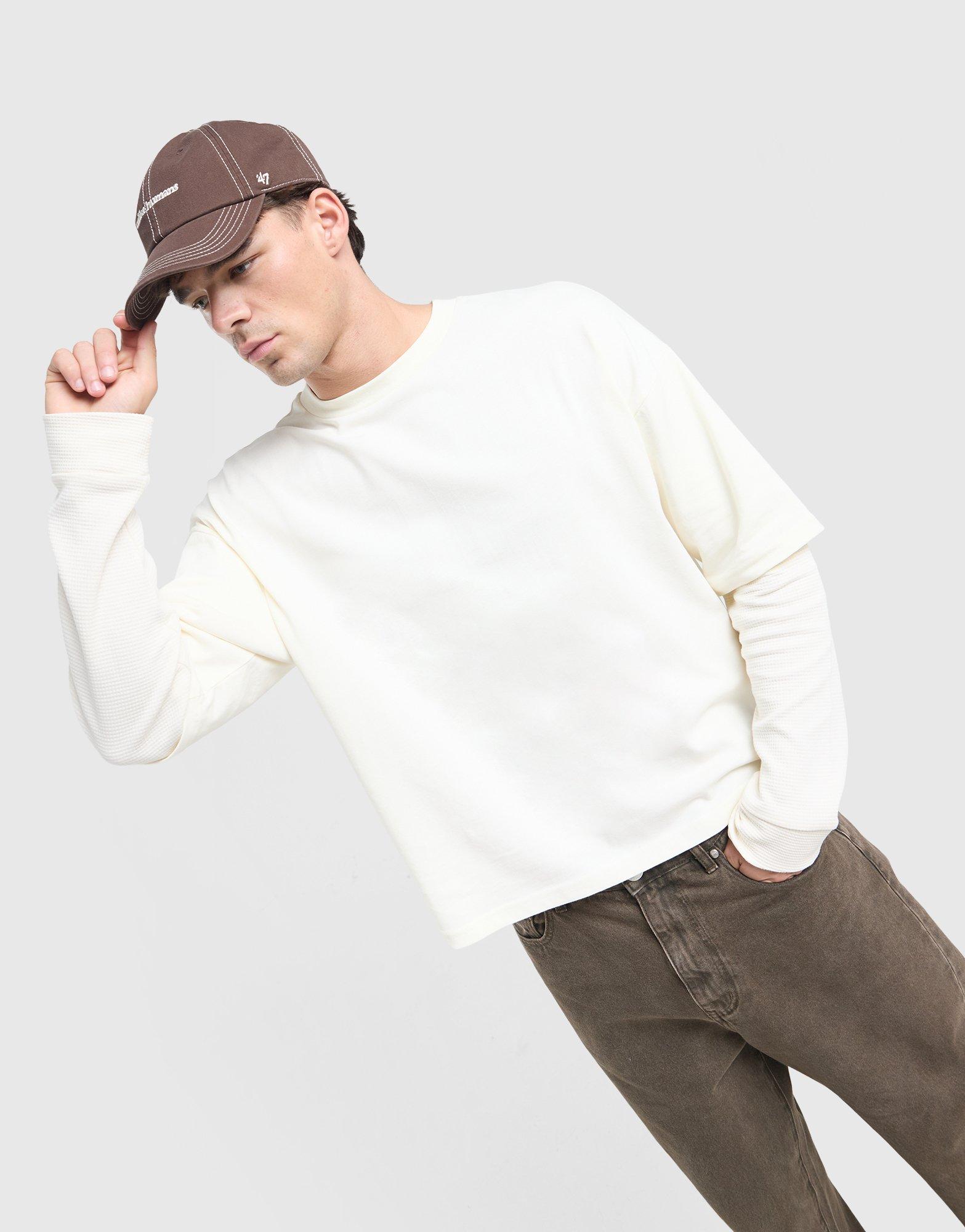 Unlike Humans Whit Long Sleeve T-Shirt