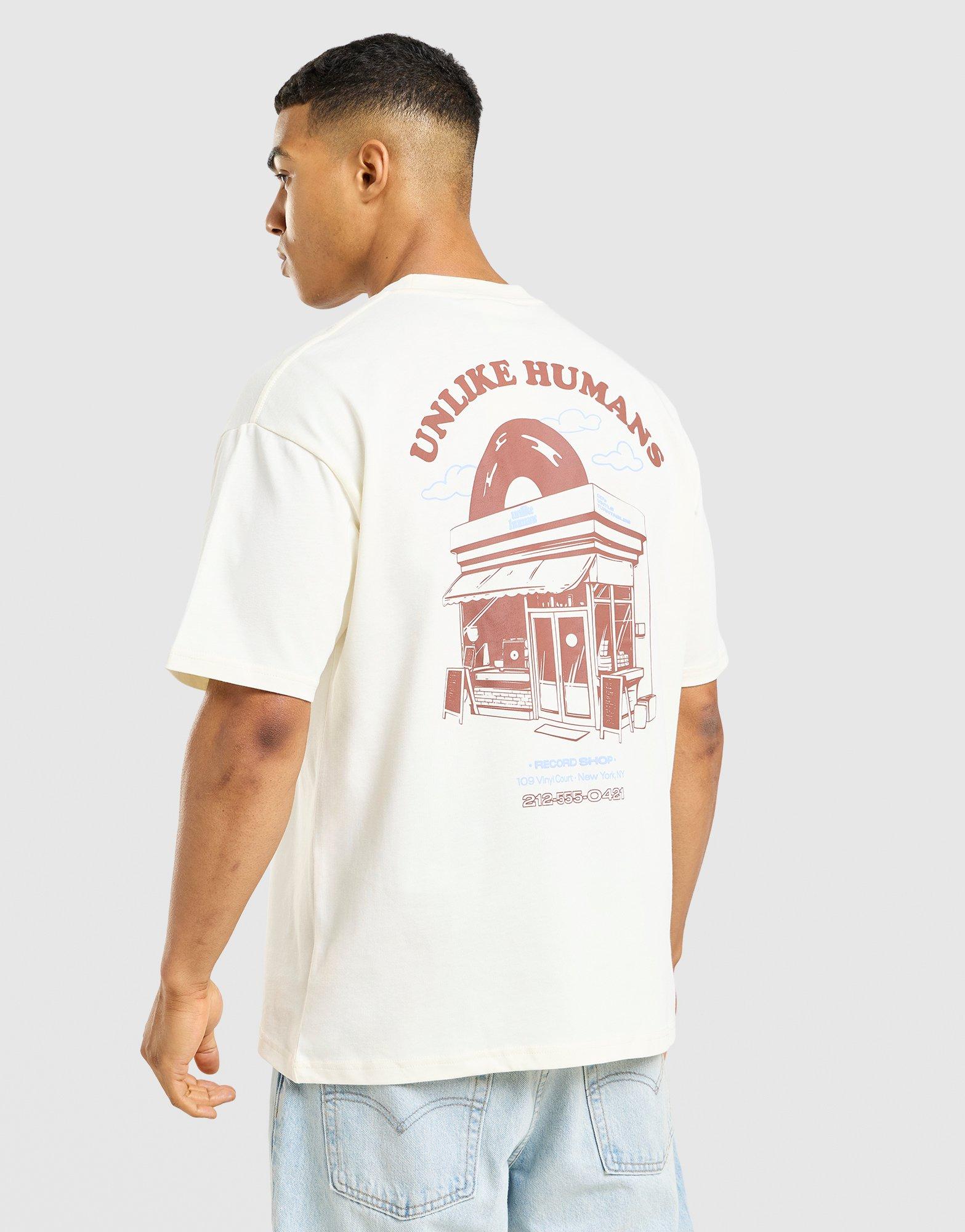 Unlike Humans Vinyl Graphic T-Shirt — photo 5