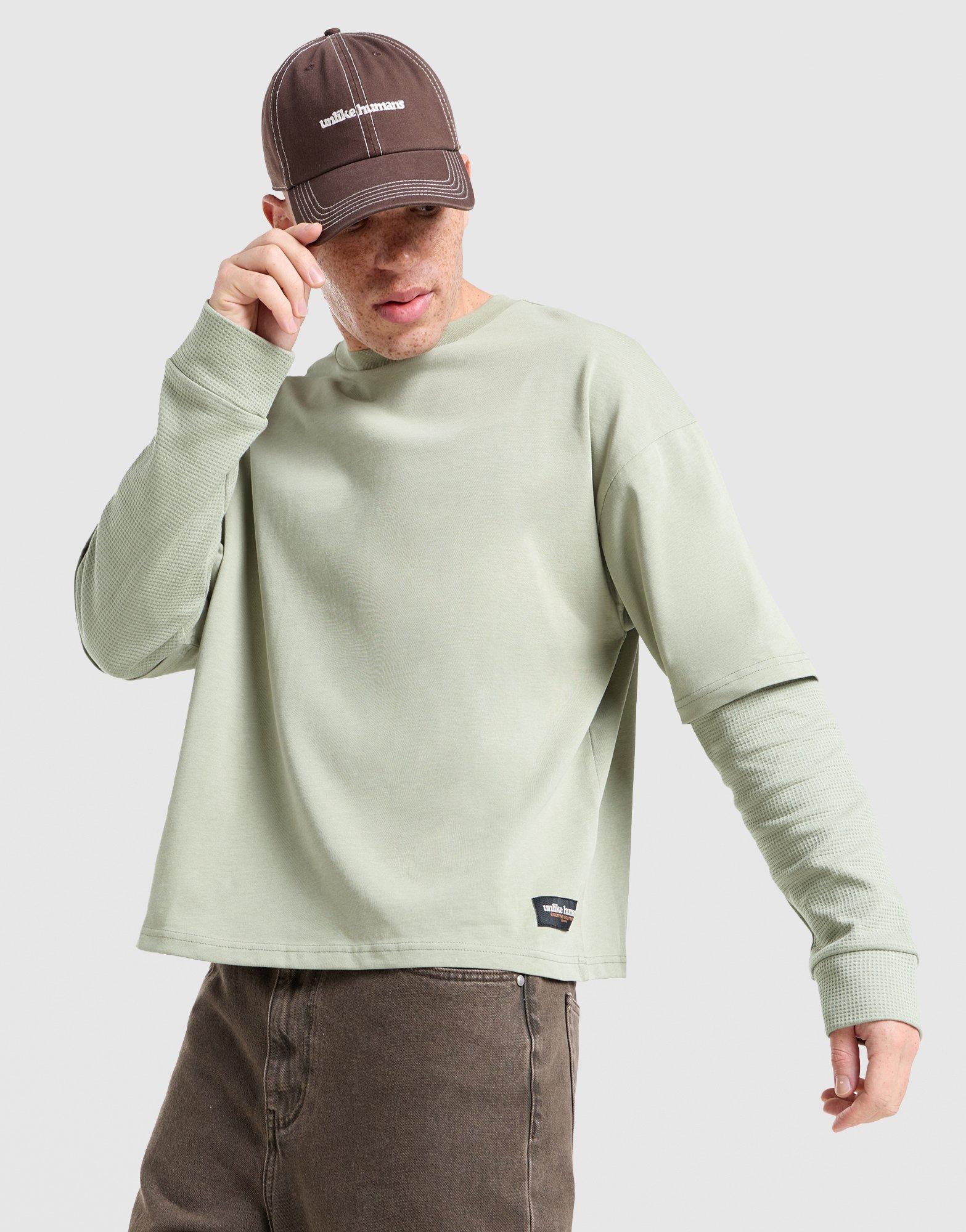 Unlike Humans Whit Long Sleeve T-Shirt