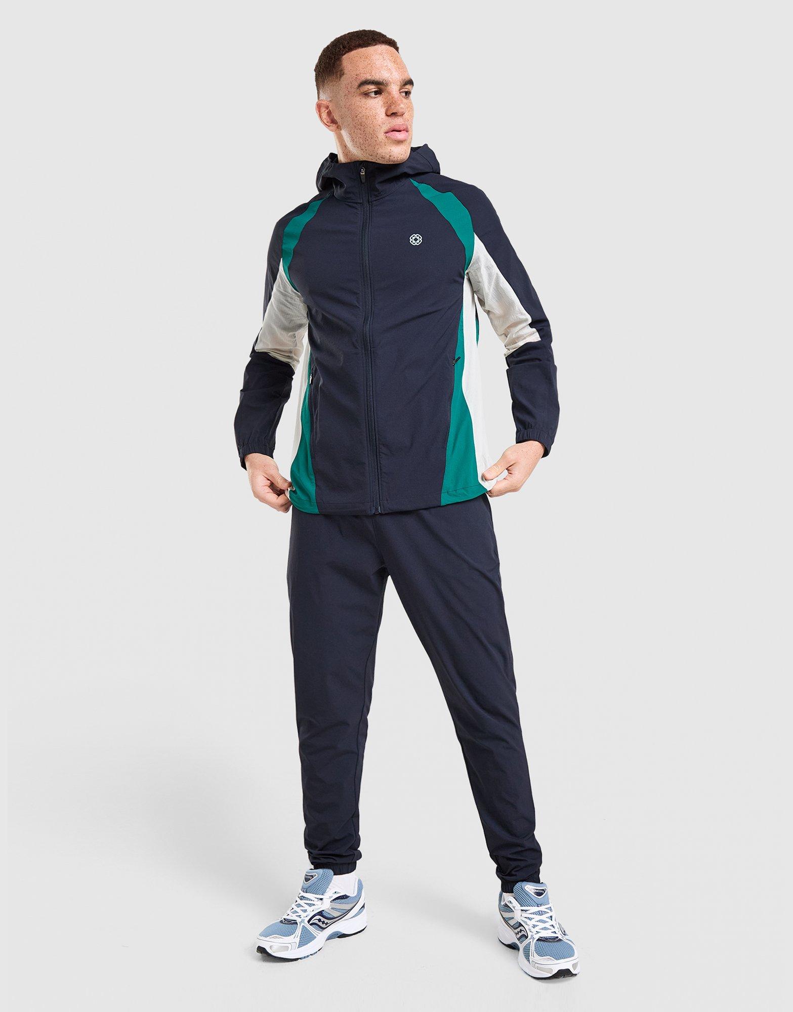 Canvas Athletic Tech Panel Windbreaker Jacket