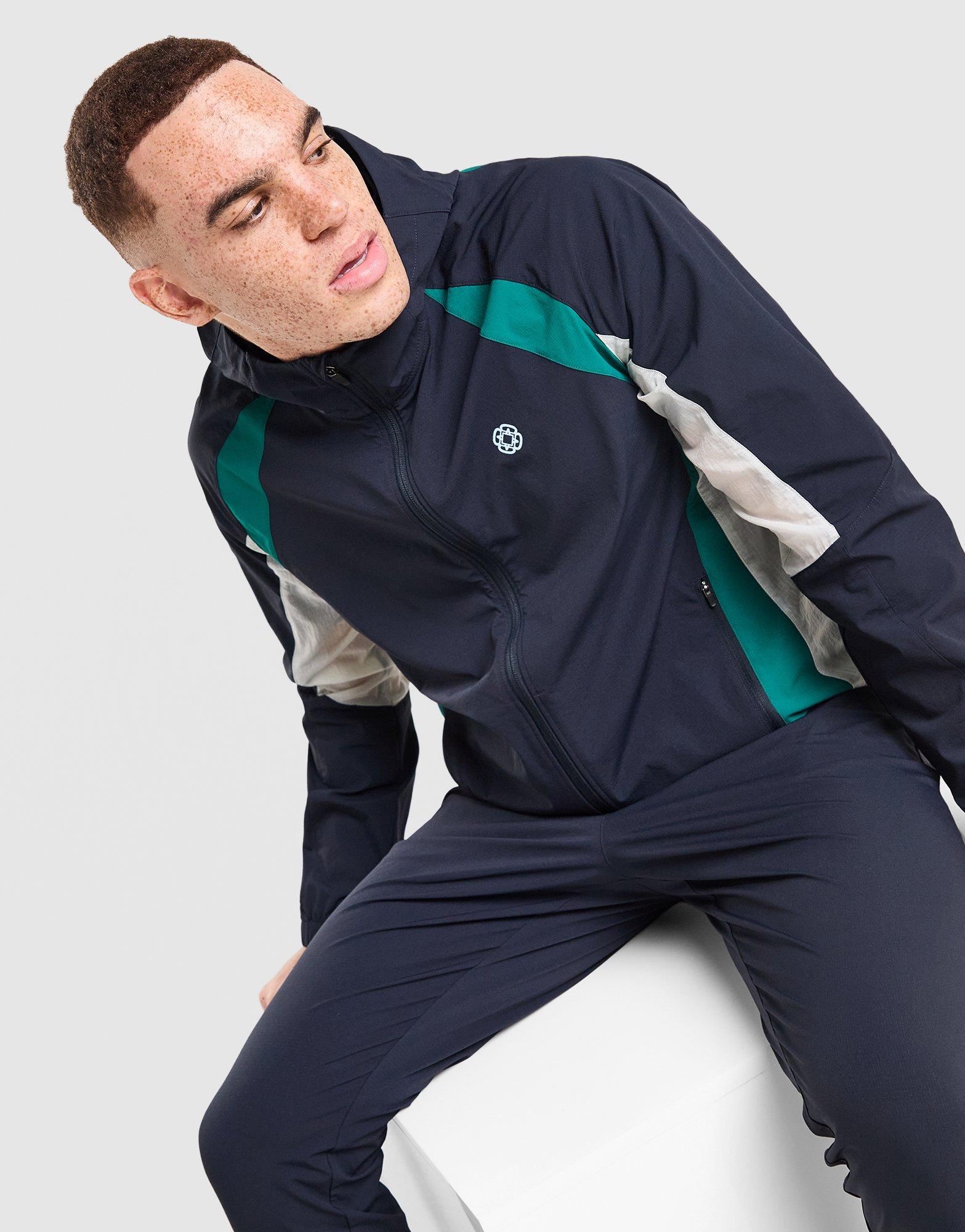 Canvas Athletic Tech Panel Windbreaker Jacket